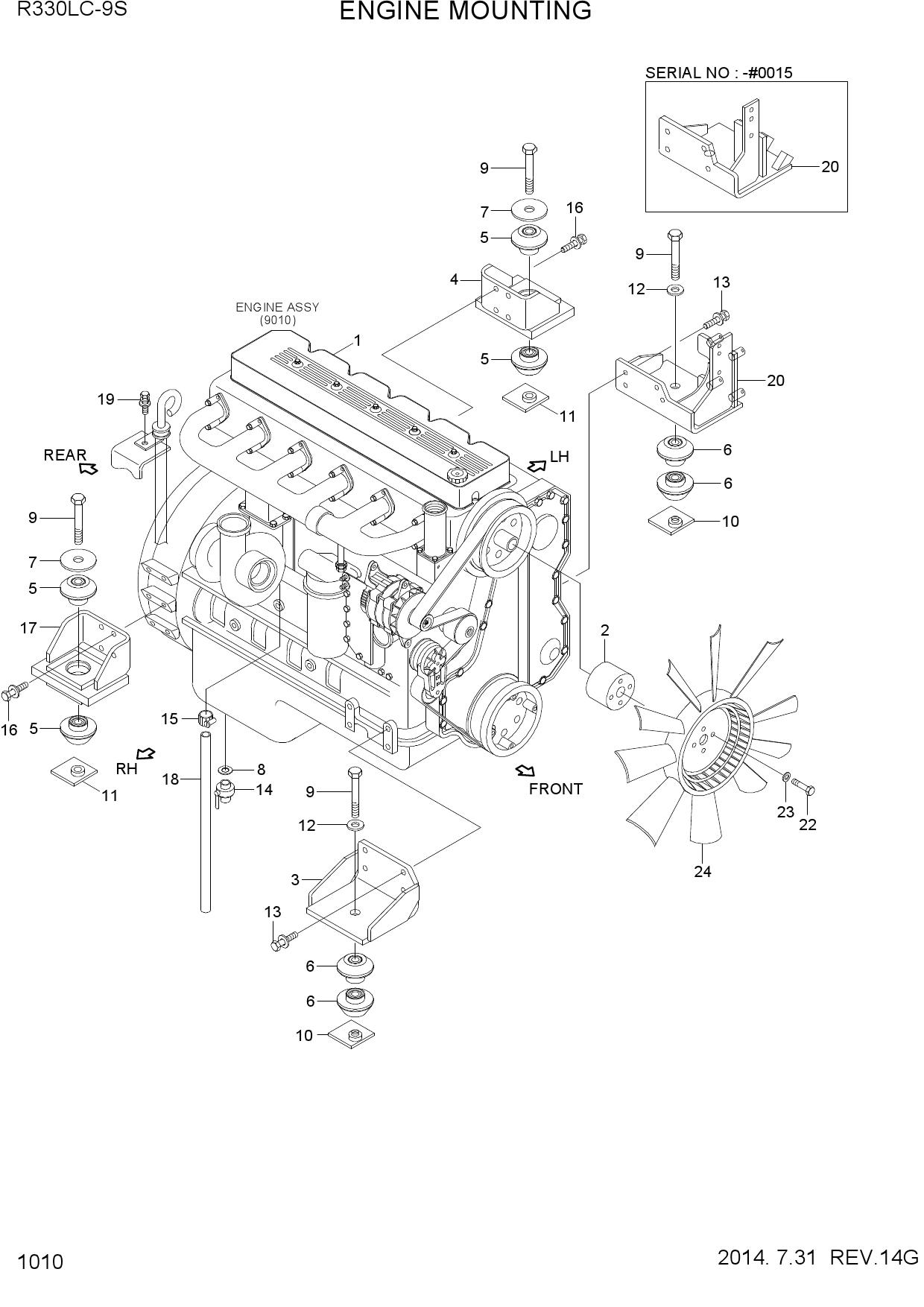 ENGINE MOUNTING