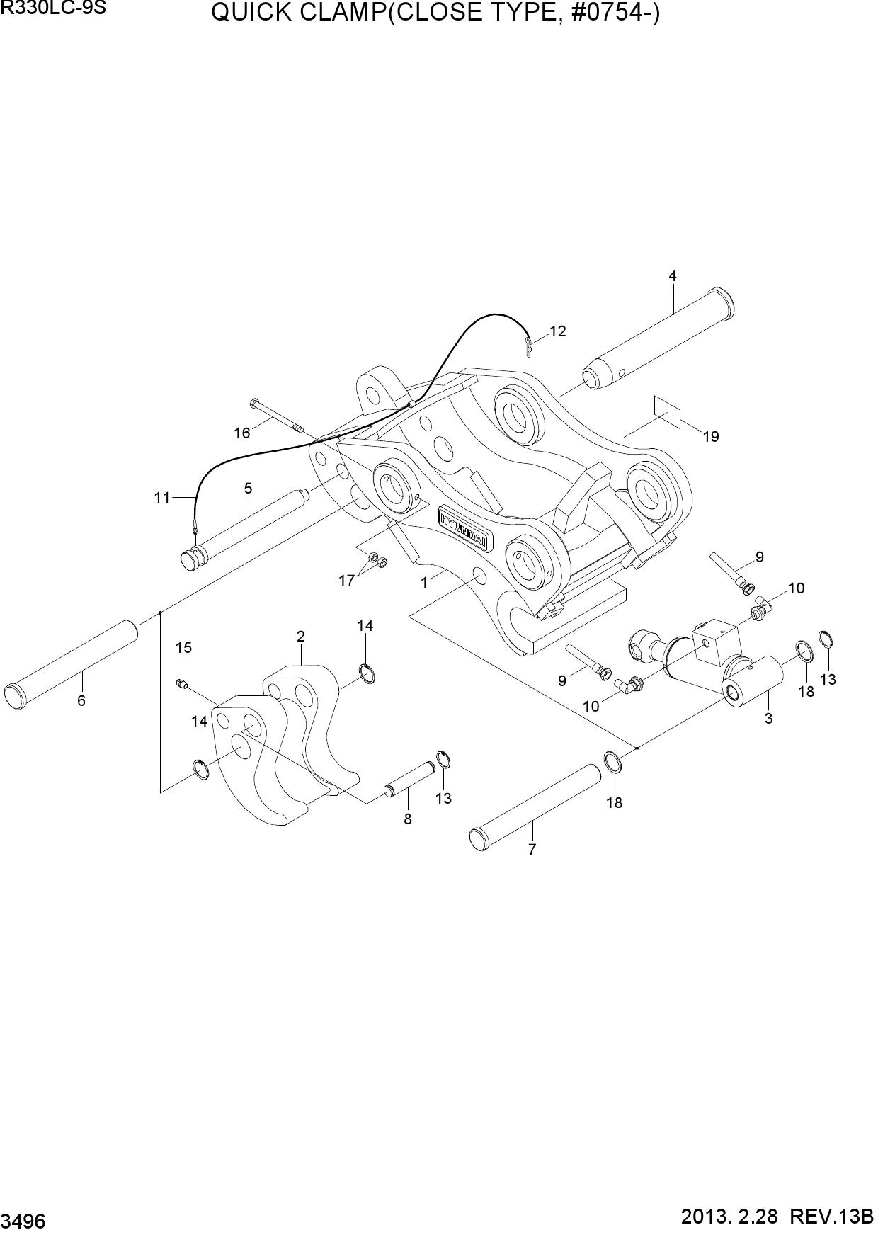 QUICK CLAMP(CLOSE TYPE, #0754-)