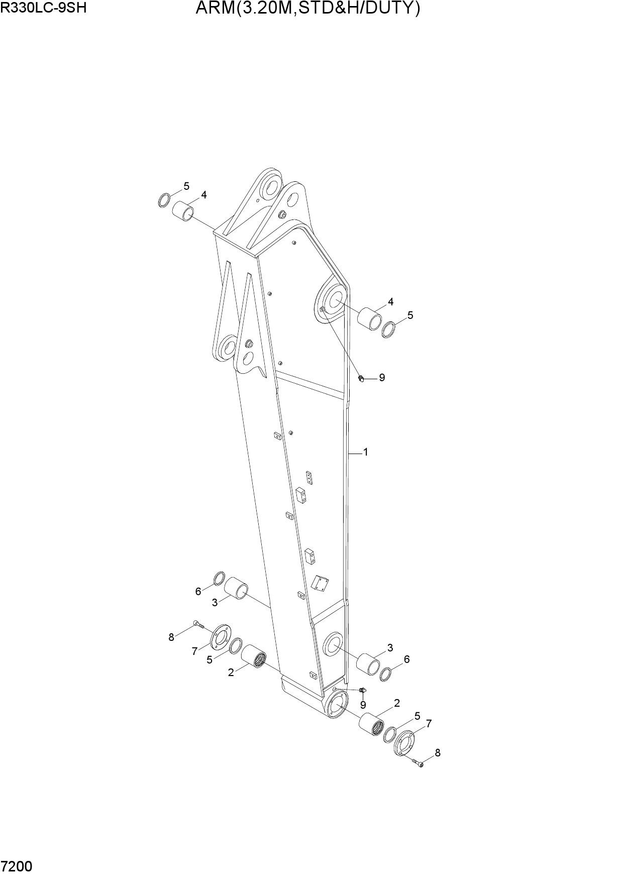 ARM(3.20M, STD & H/DUTY)