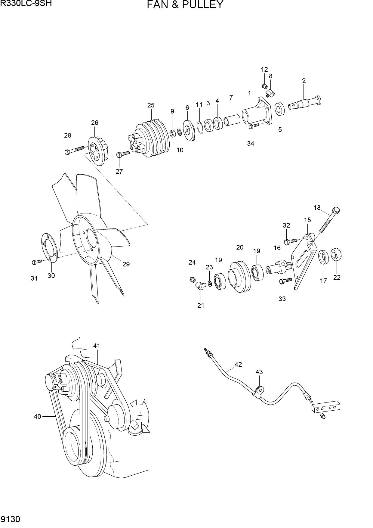 FAN & PULLEY