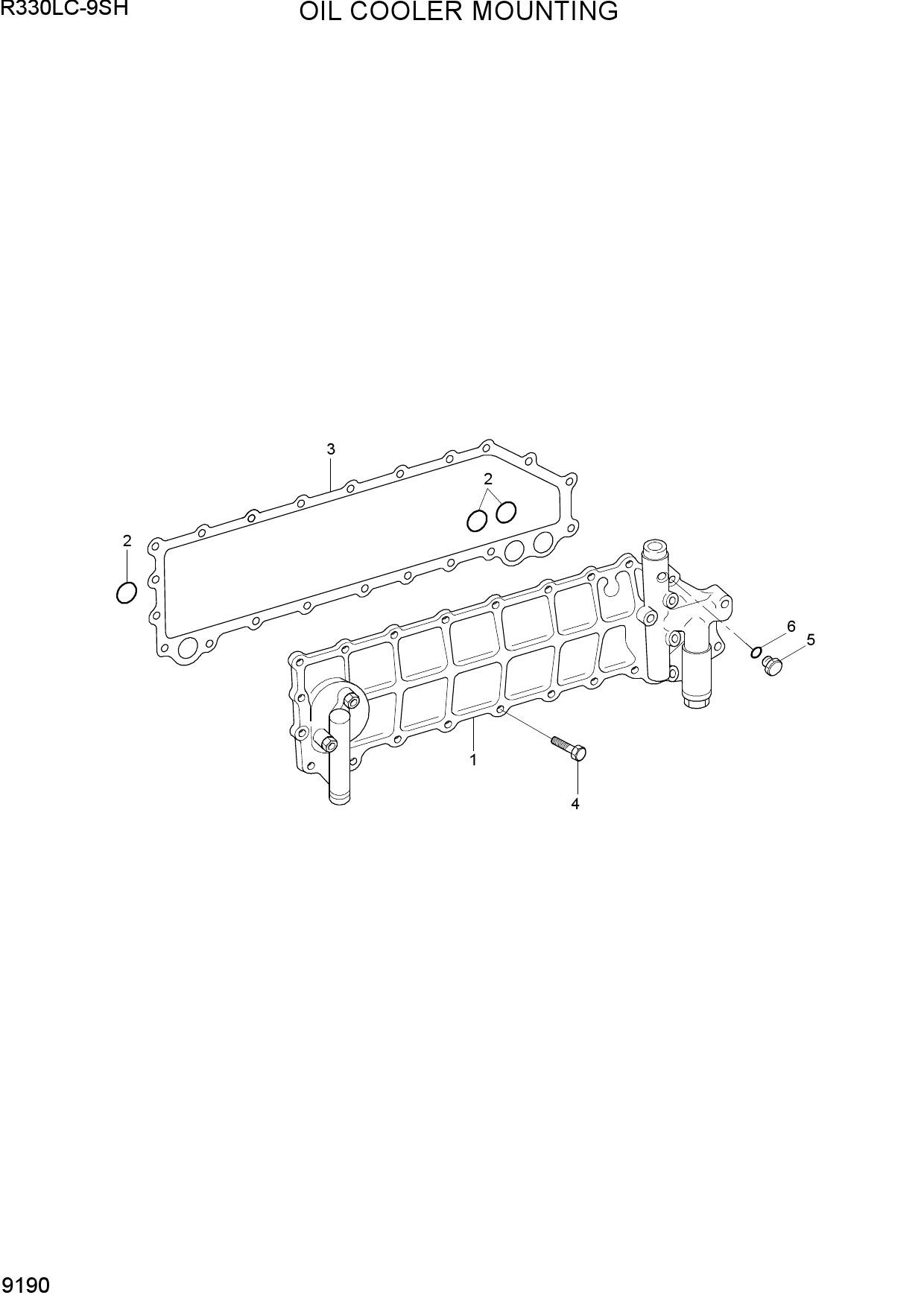 OIL COOLER MOUNTING