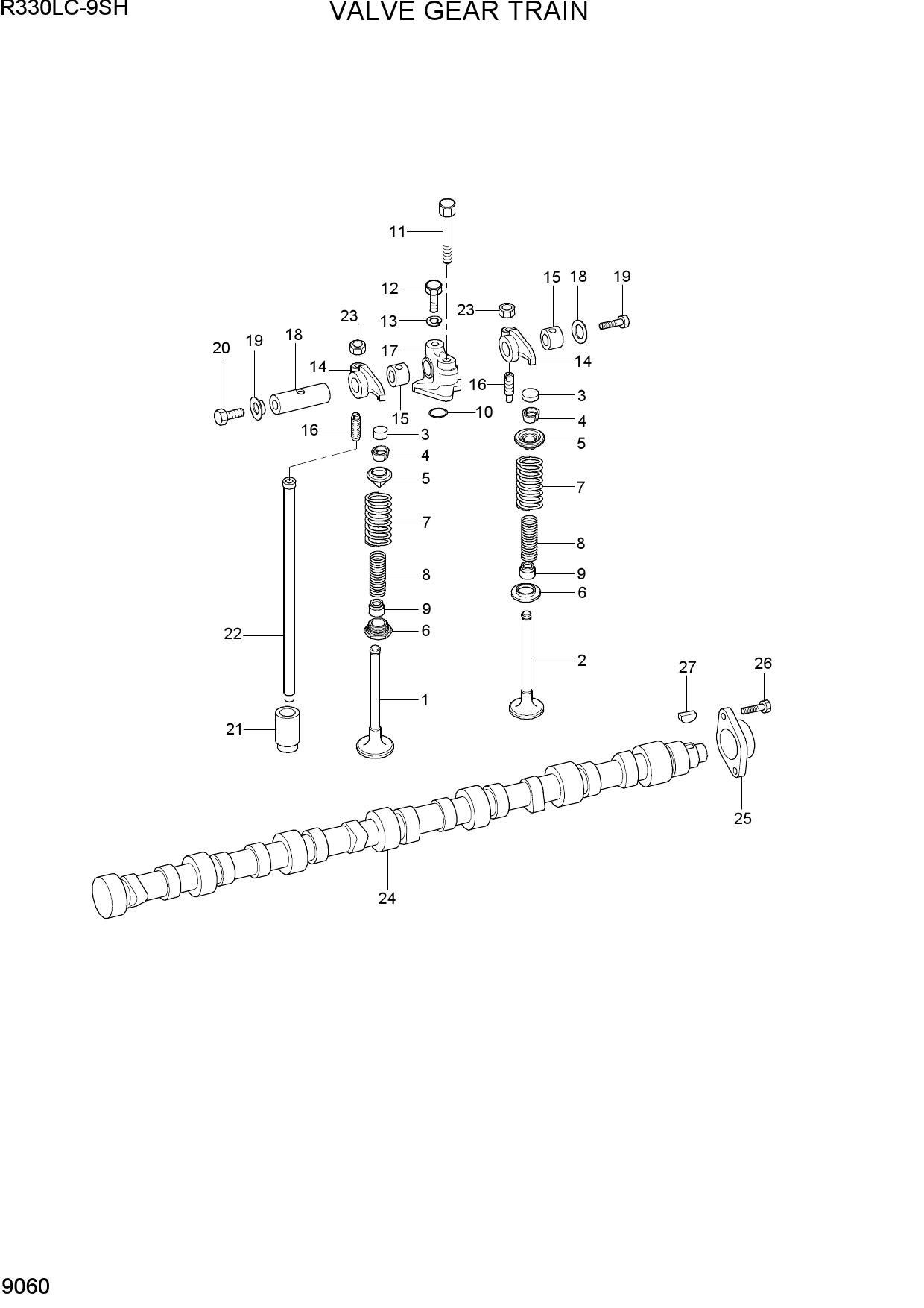 VALVE GEAR TRAIN