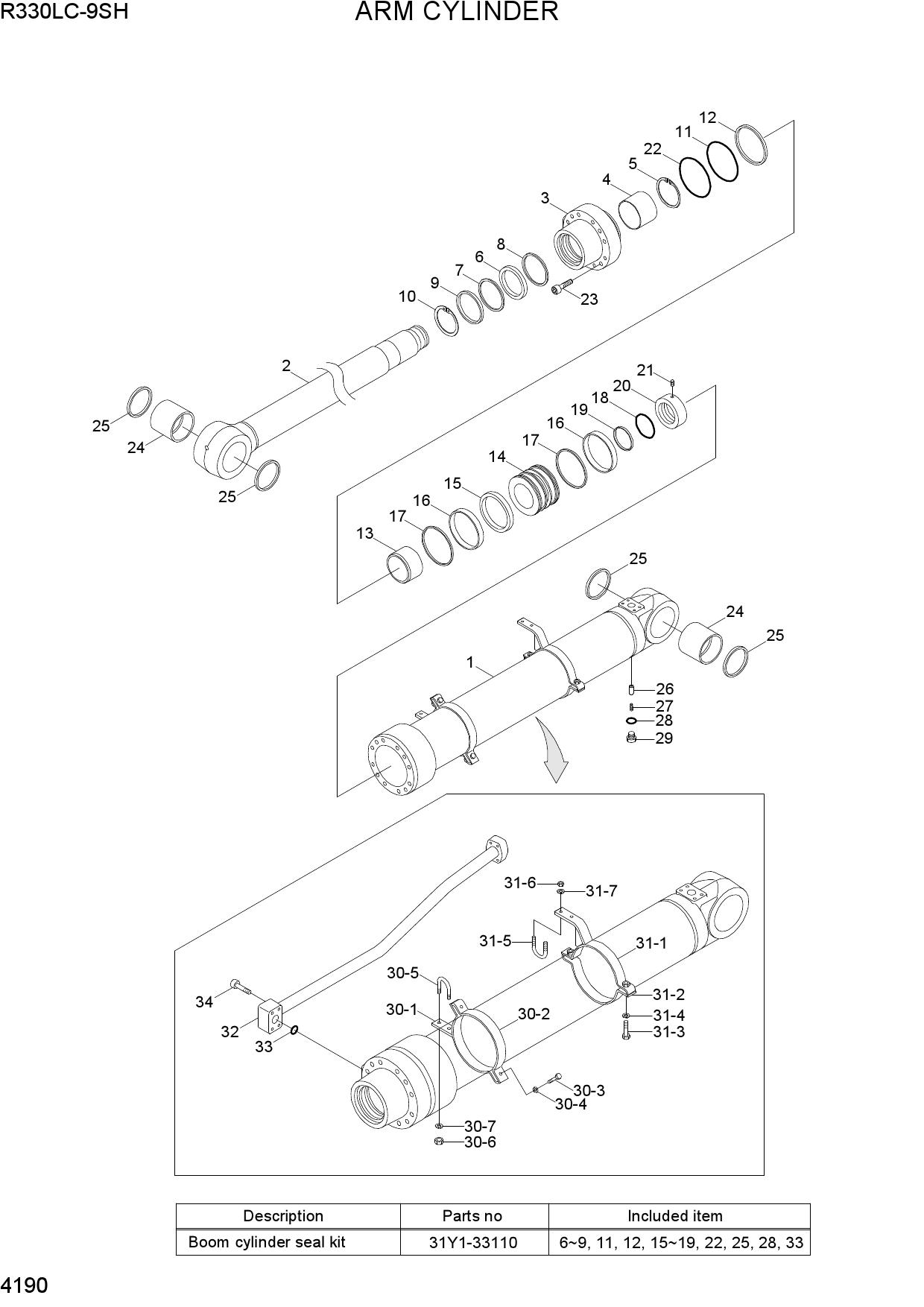 ARM CYLINDER