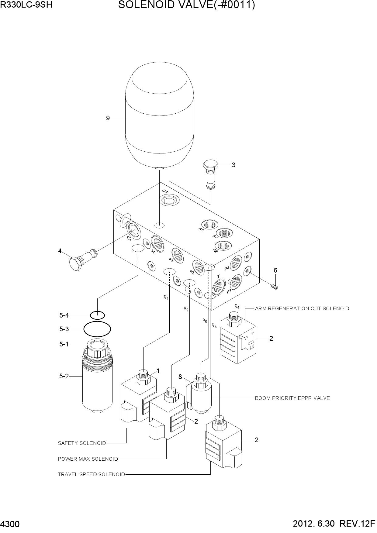 SOLENOID VALVE(-#0011)