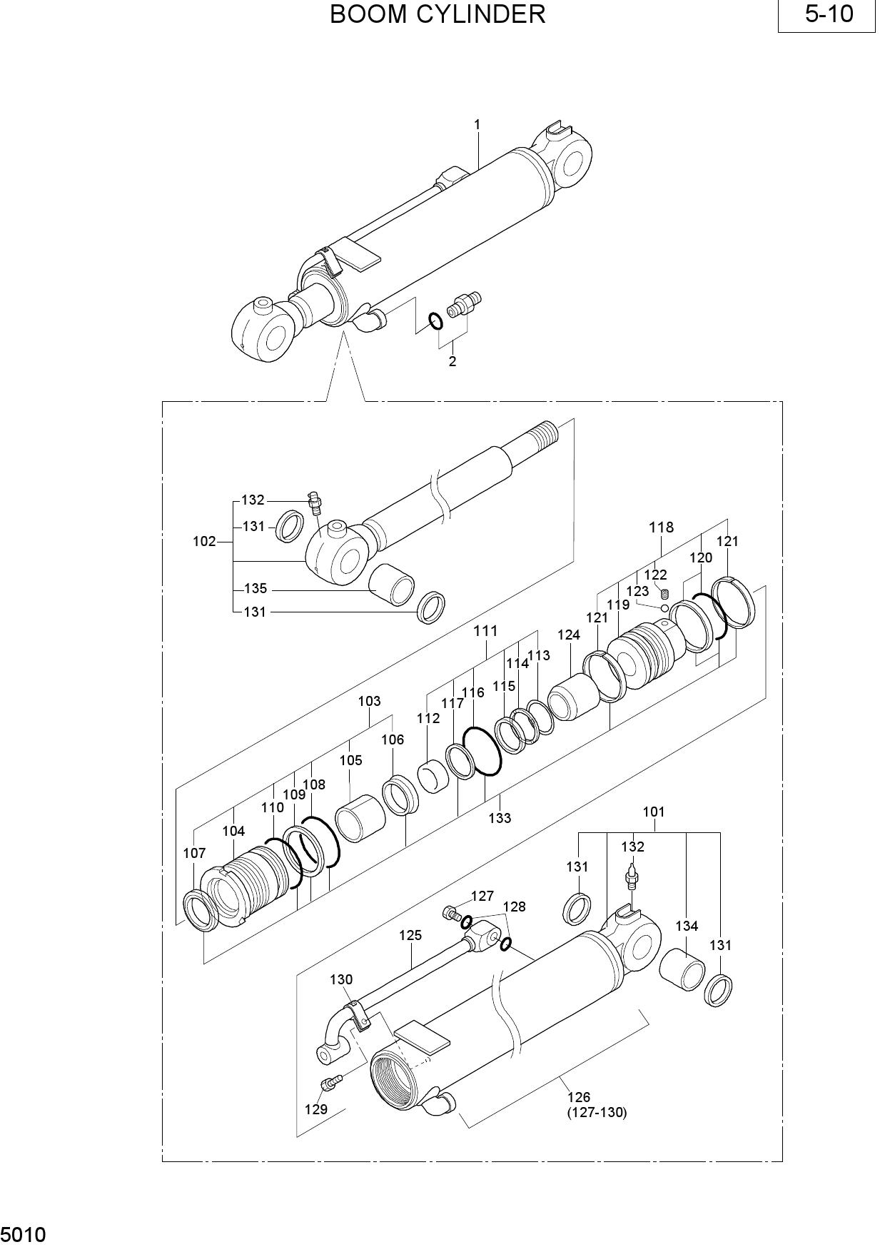 BOOM CYLINDER