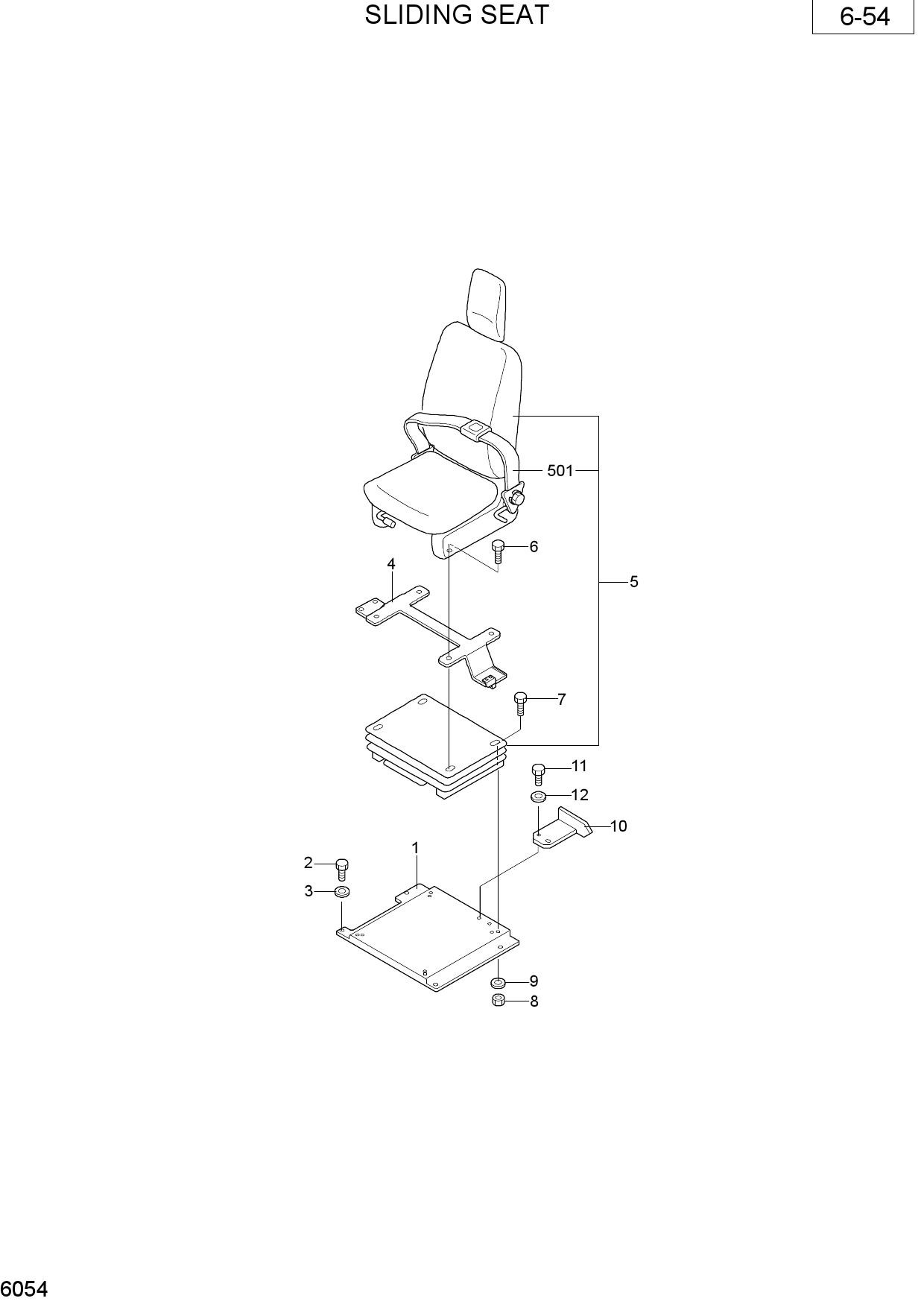 SLIDING SEAT
