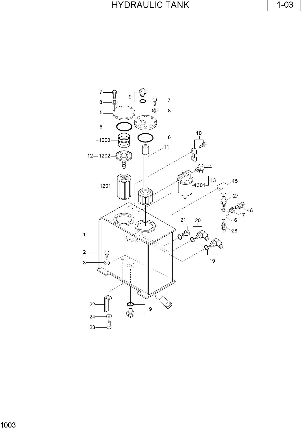 HYDRAULIC TANK