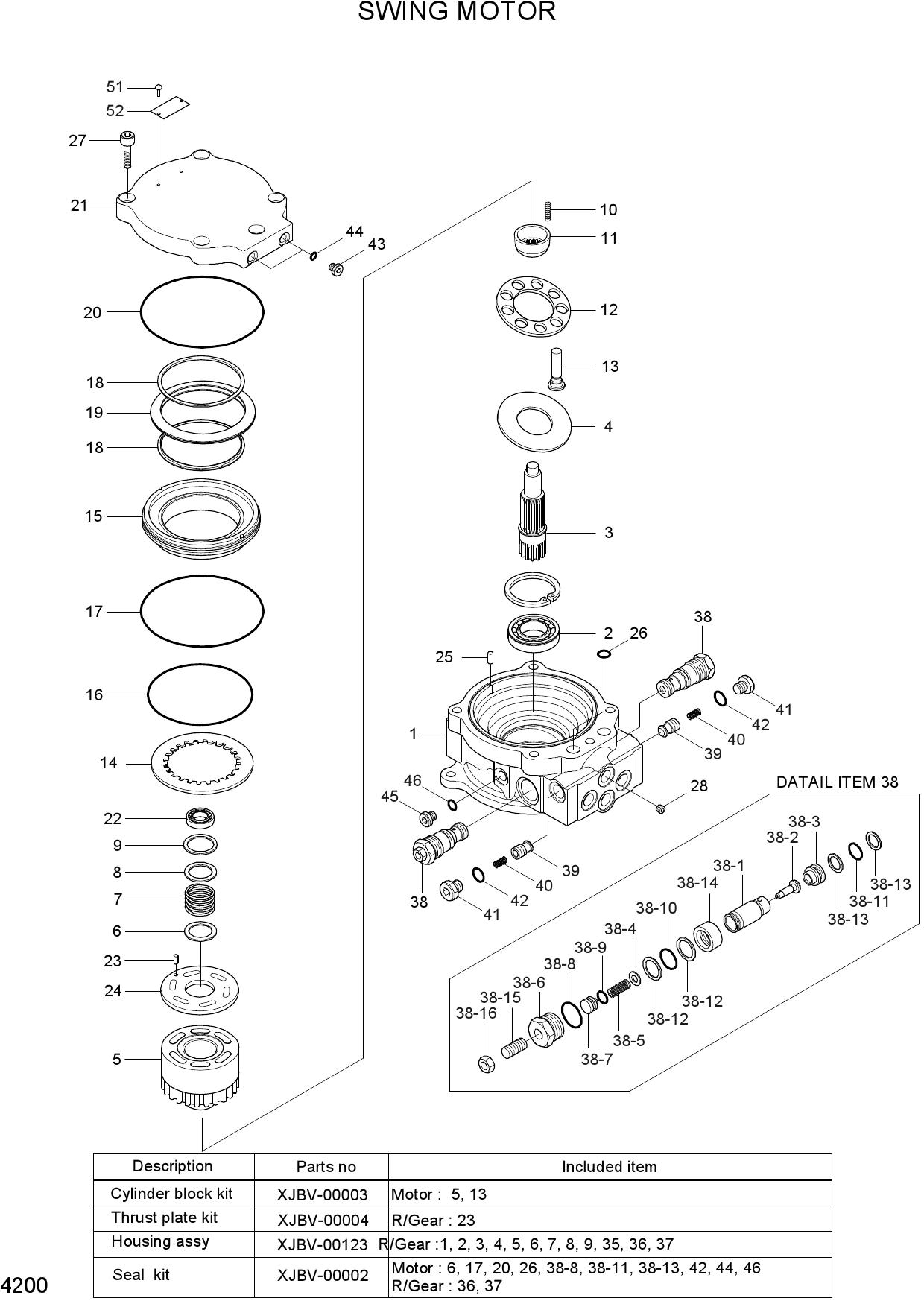 SWING MOTOR