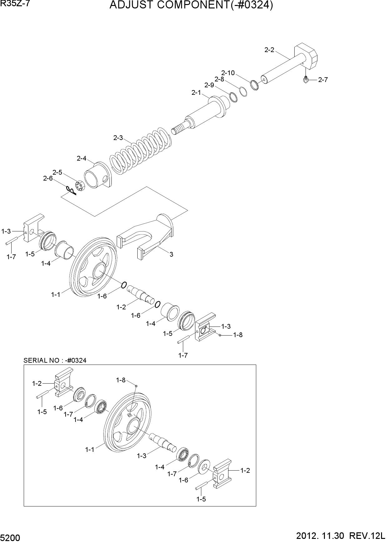 ADJUST COMPONENT(-#0324)