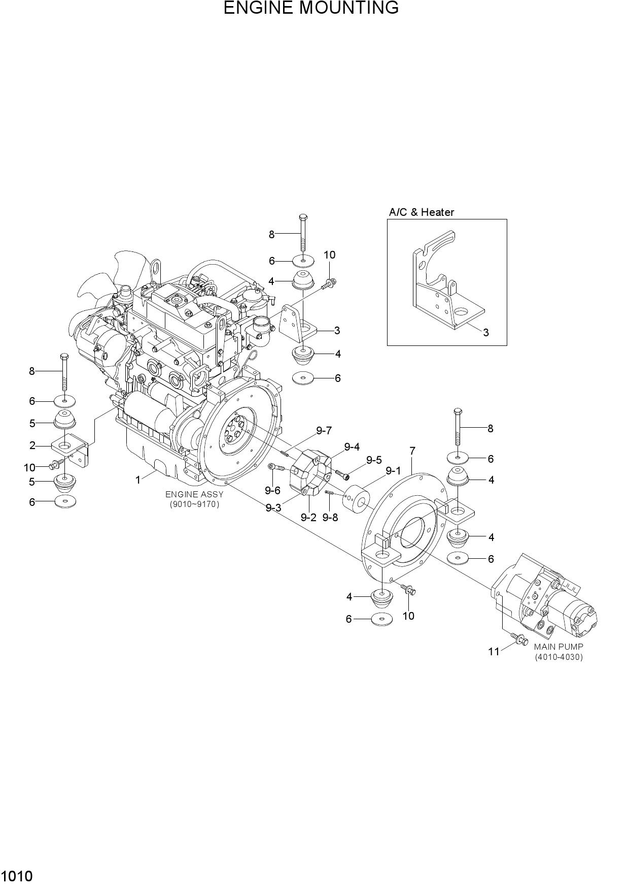 ENGINE MOUNTING
