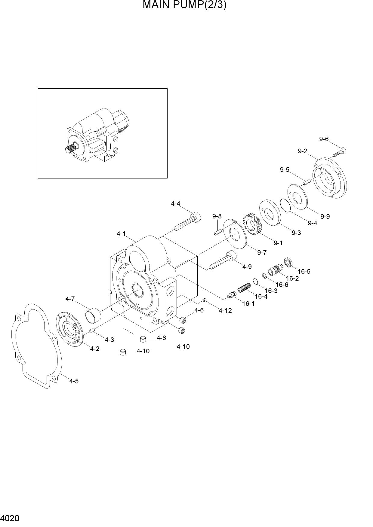 MAIN PUMP(2/3)