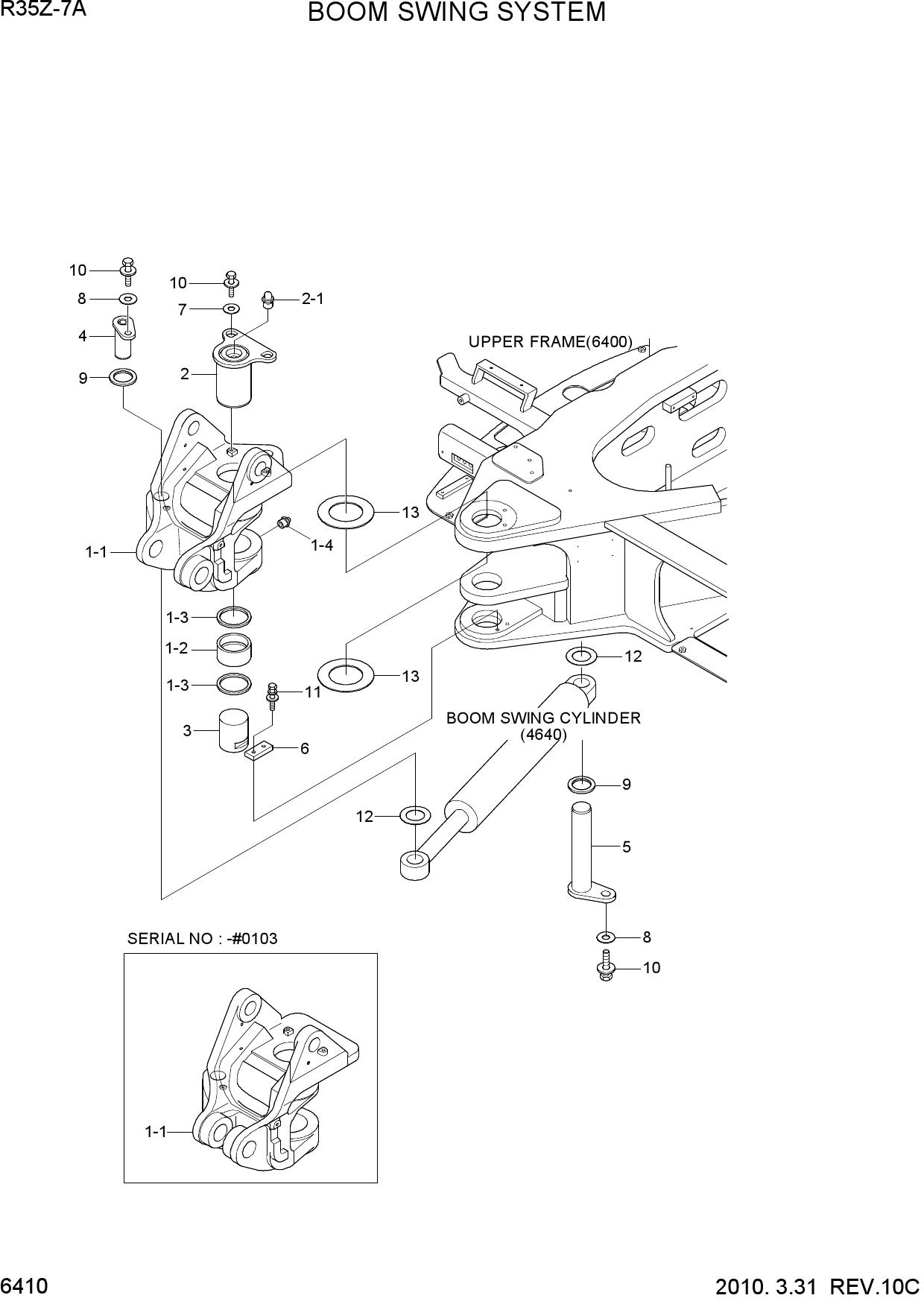 BOOM SWING SYSTEM