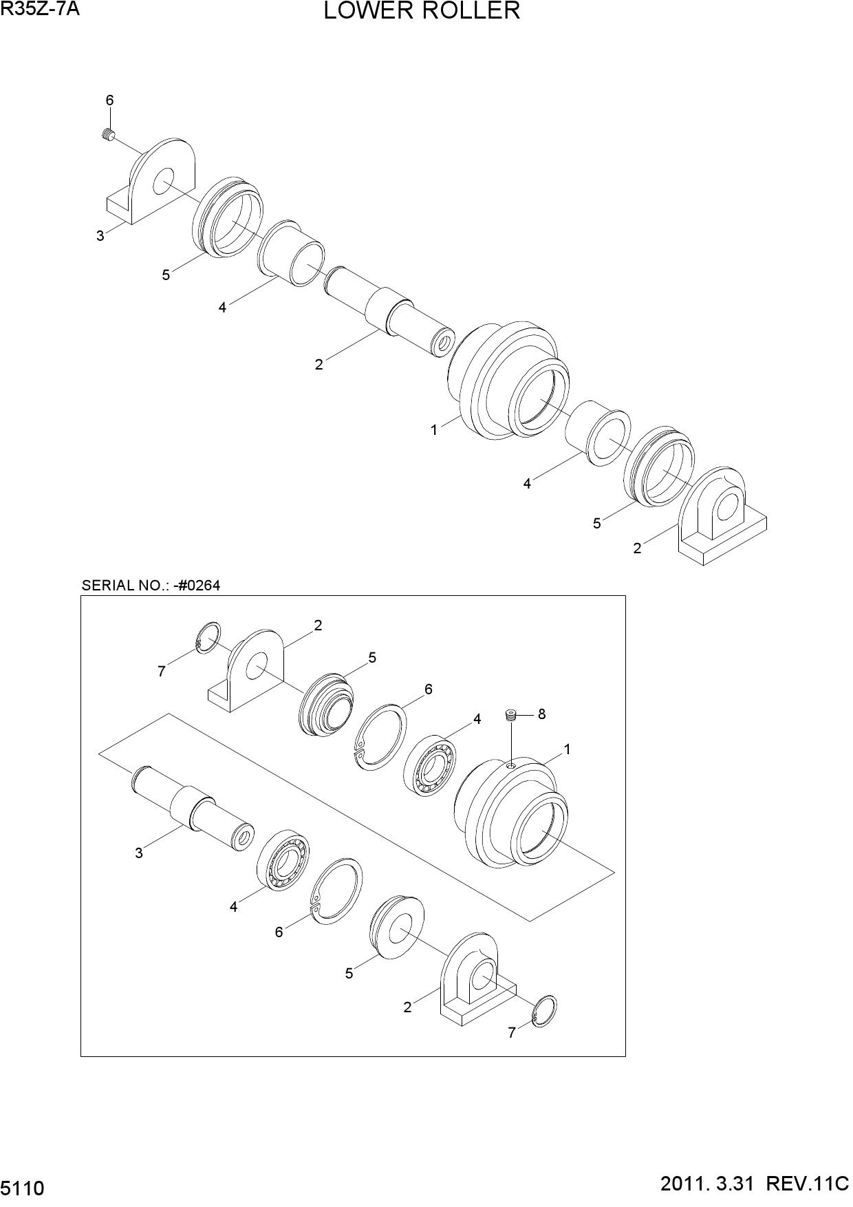 LOWER ROLLER