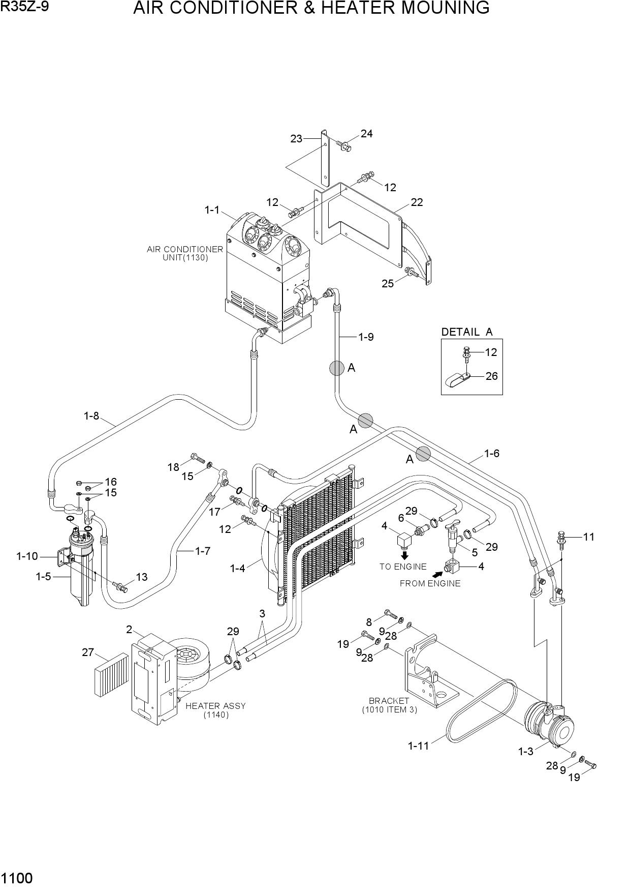 AIR CONDITIONER & HEATER MOUNING
