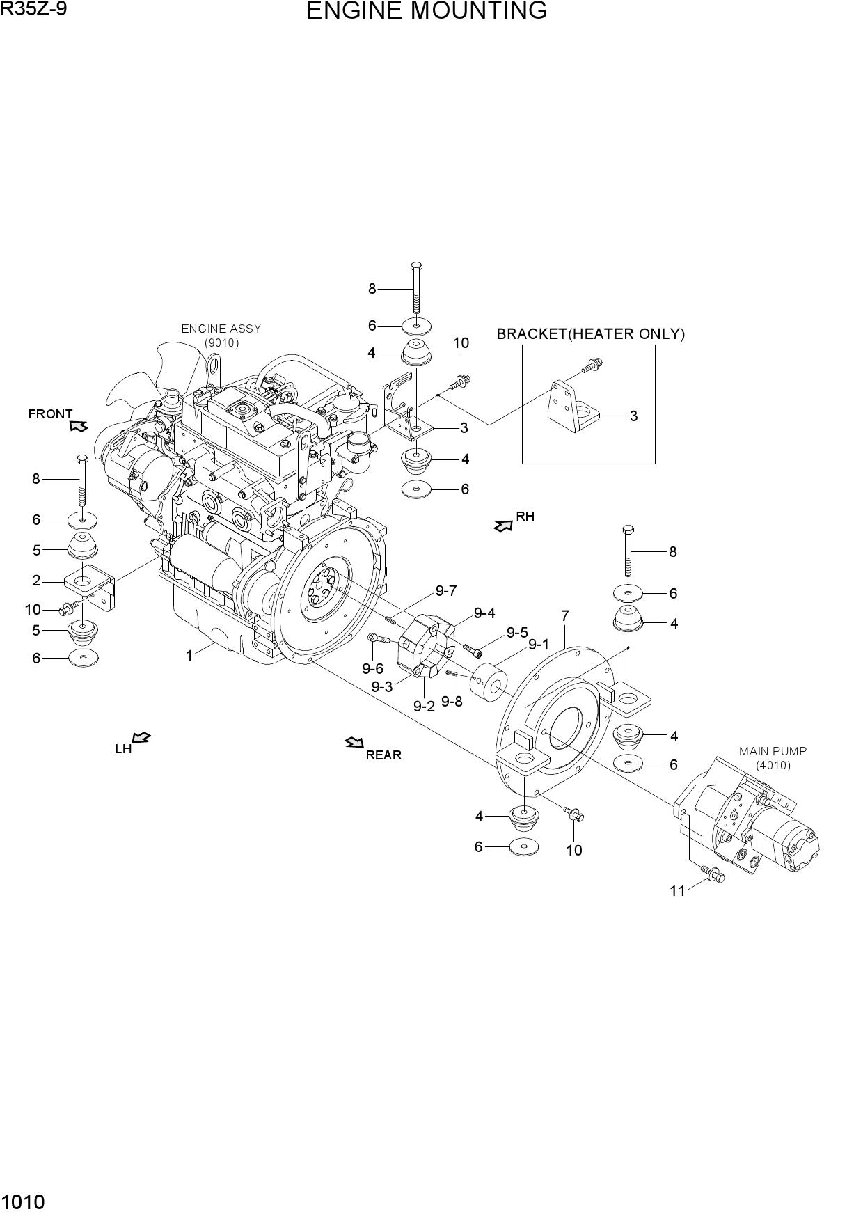 ENGINE MOUNTING