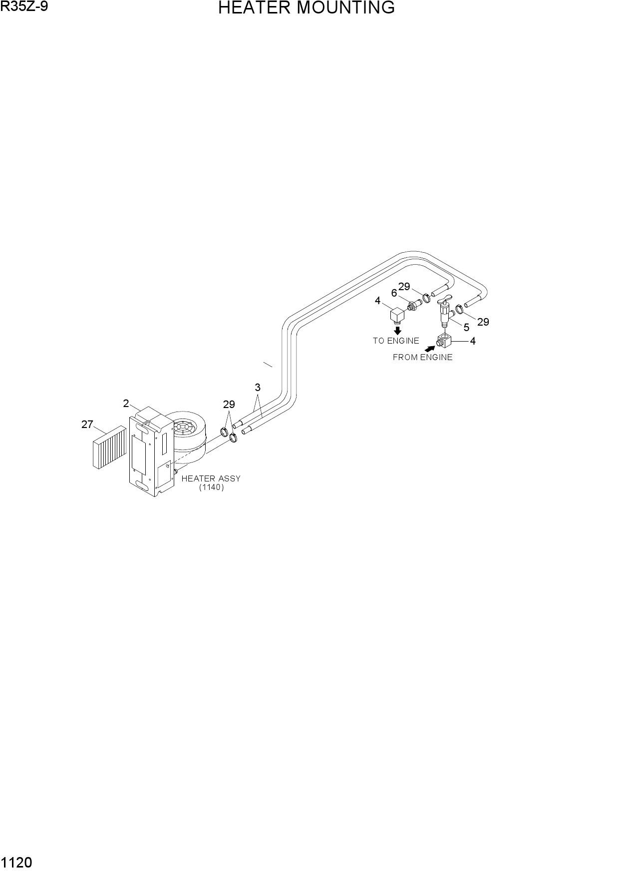 HEATER MOUNTING