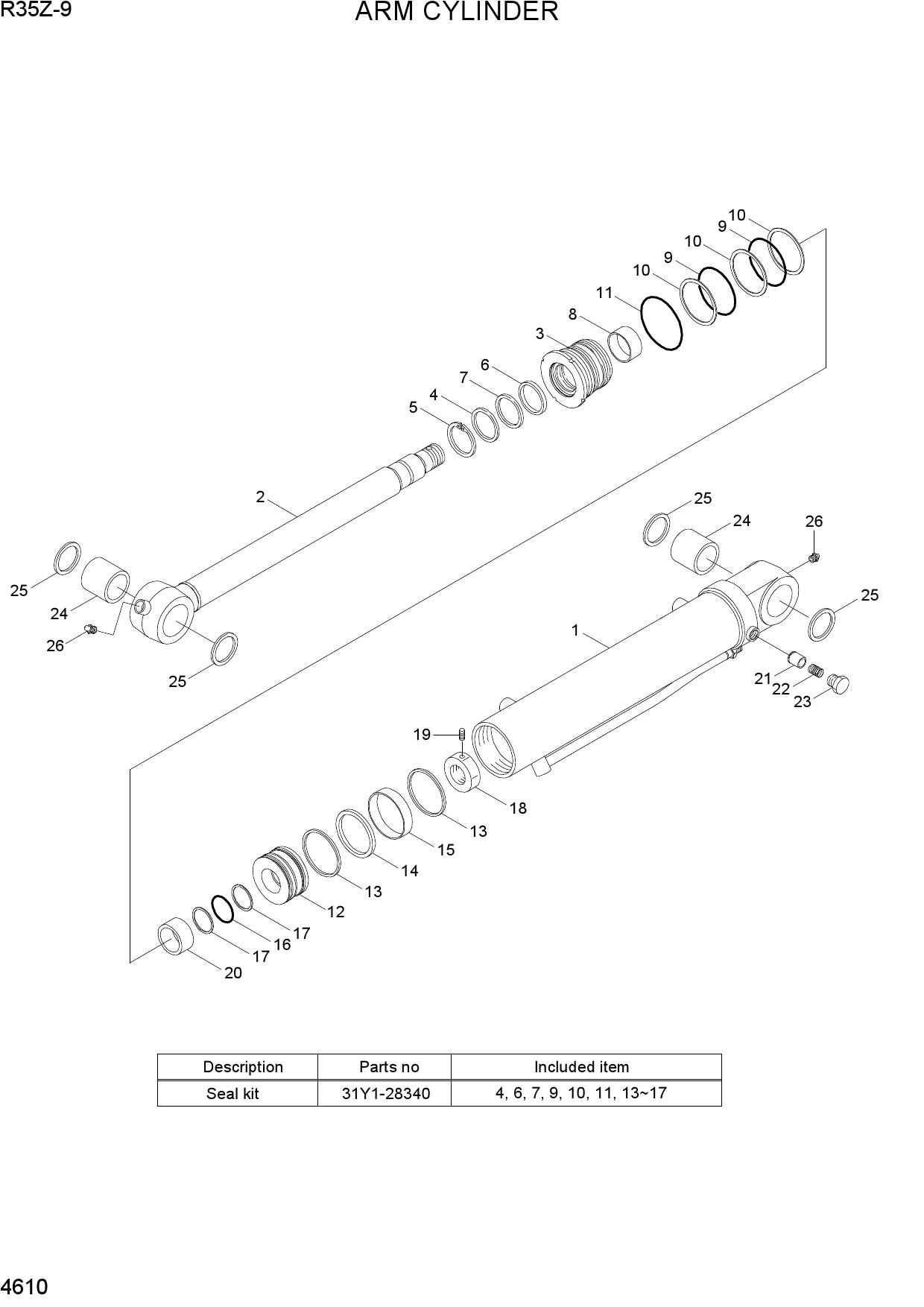 ARM CYLINDER