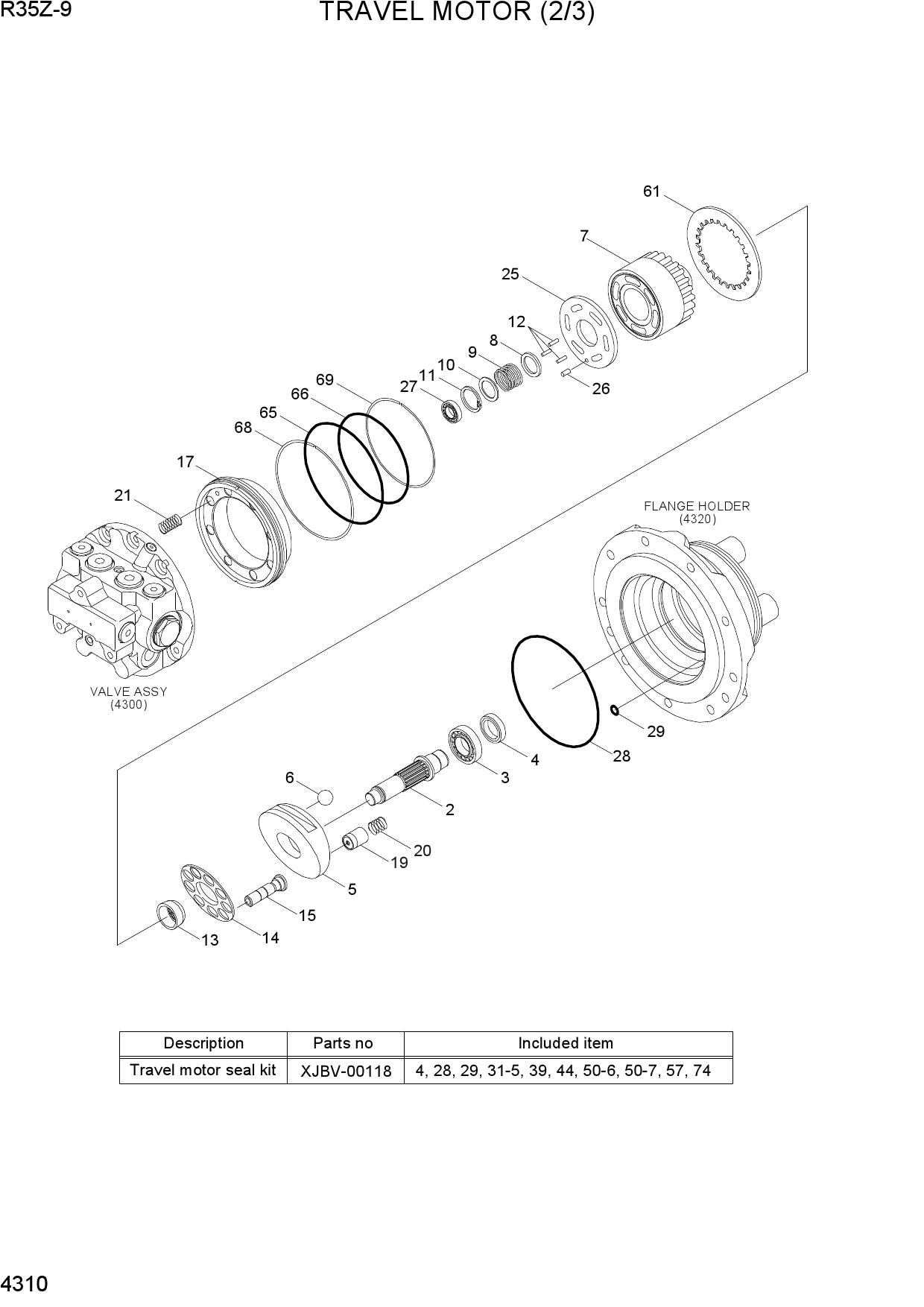 TRAVEL MOTOR(2/3)