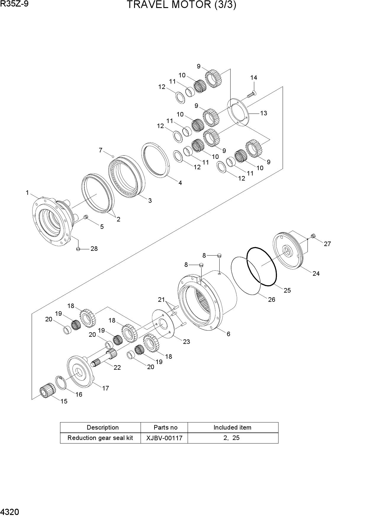 TRAVEL MOTOR(3/3)