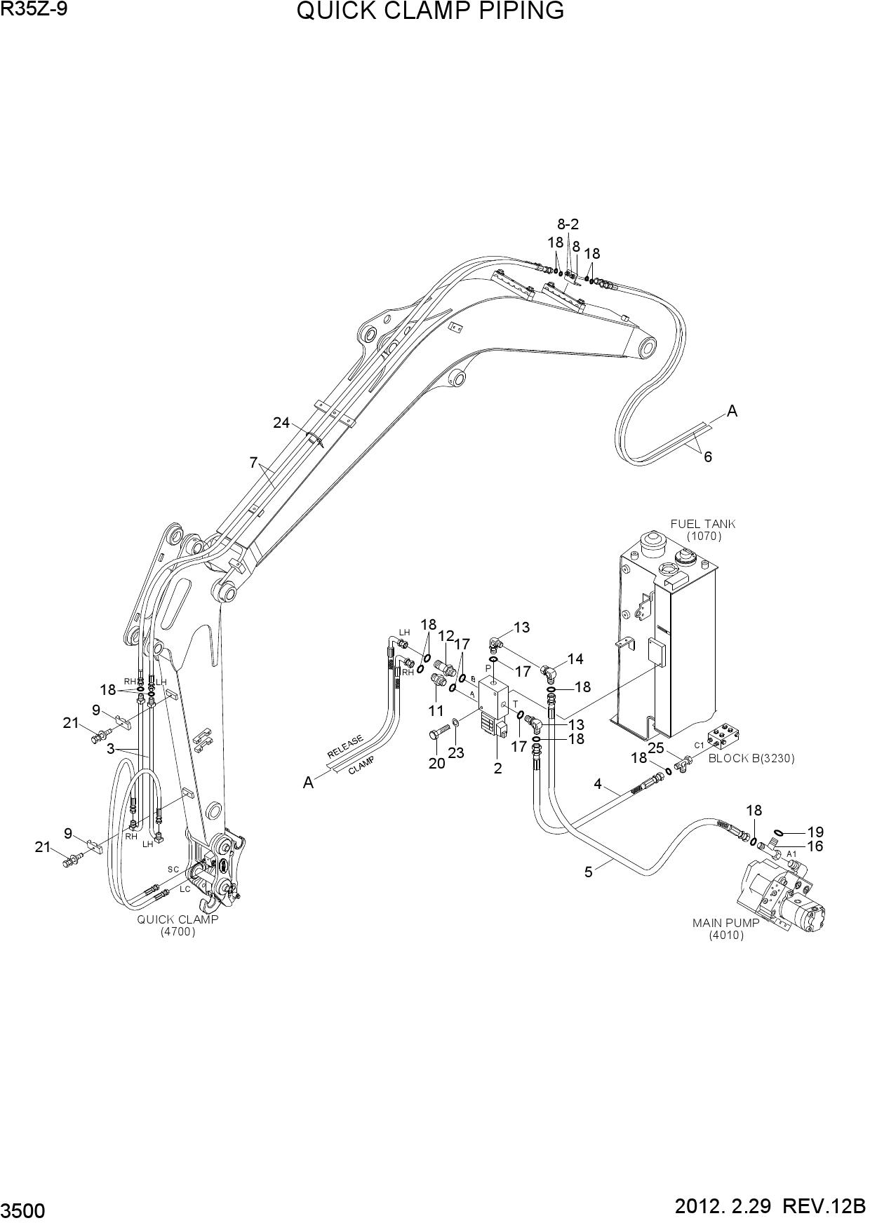 QUICK CLAMP PIPING