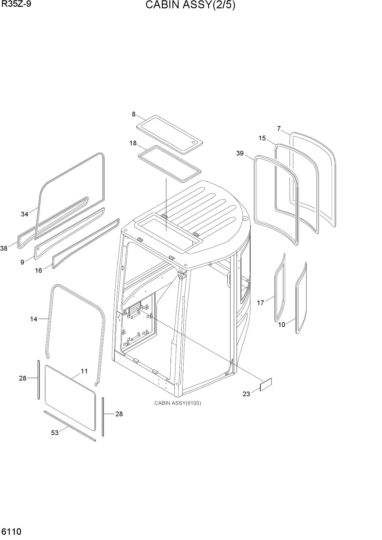 CABIN ASSY(2/5)