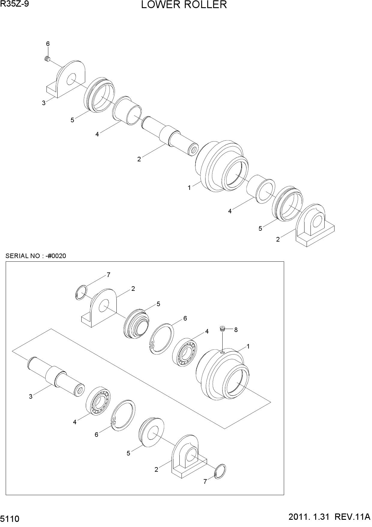 LOWER ROLLER