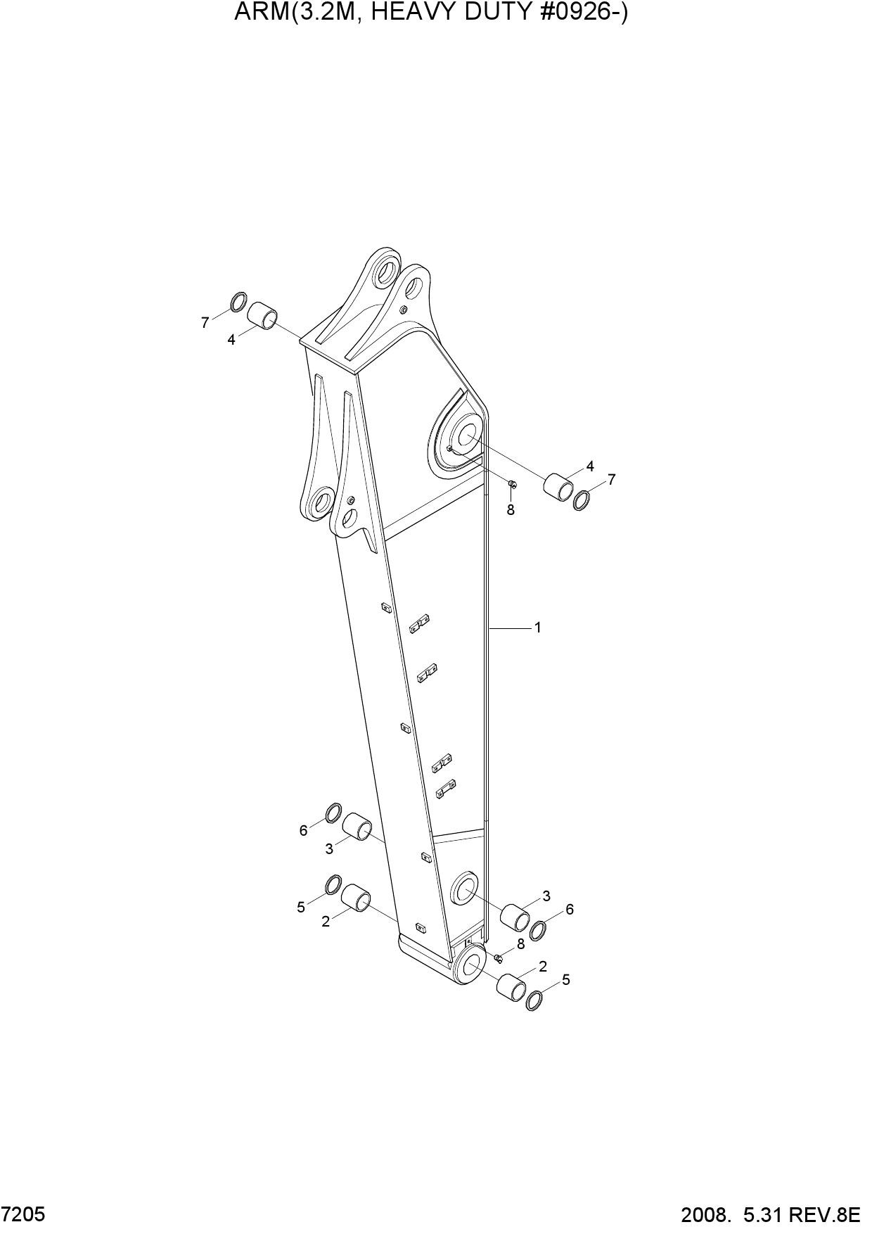 ARM(3.2M, HEAVY DUTY #0926-)