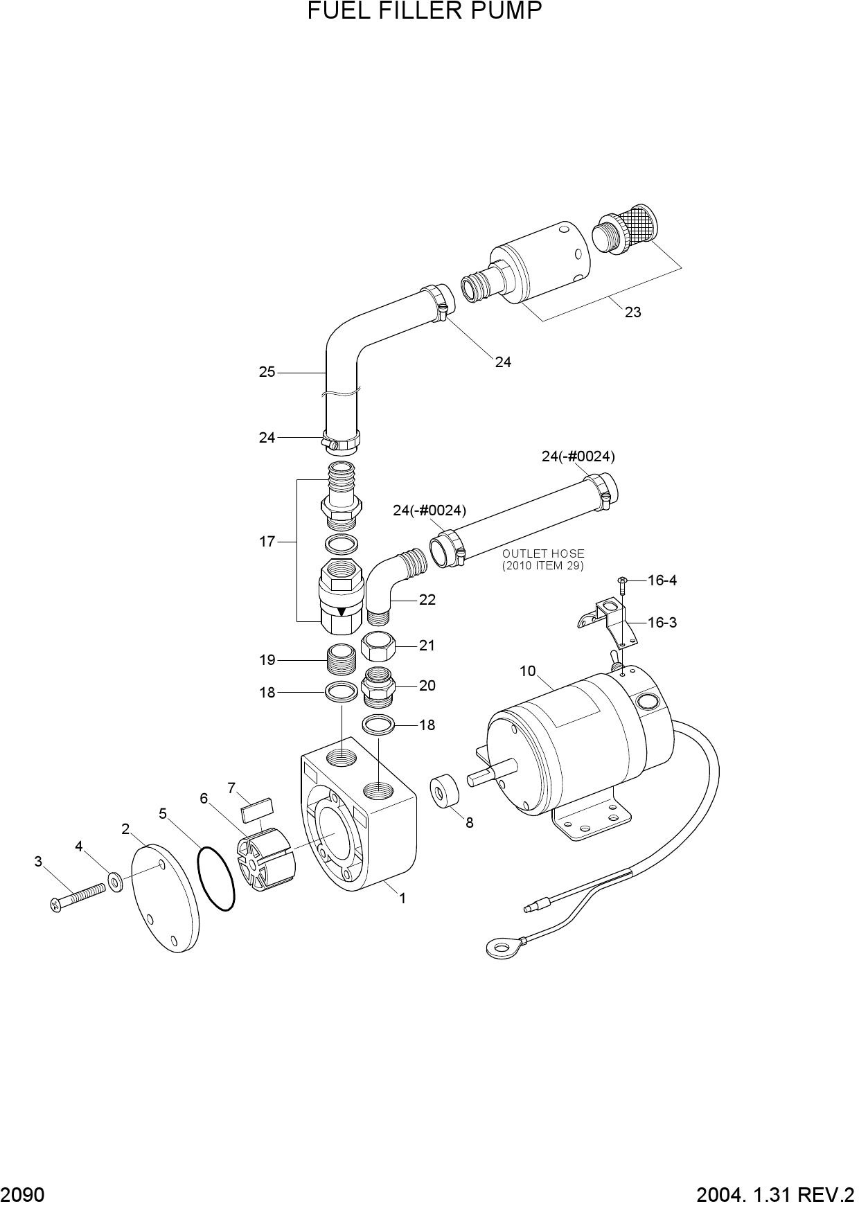 FUEL FILLER PUMP
