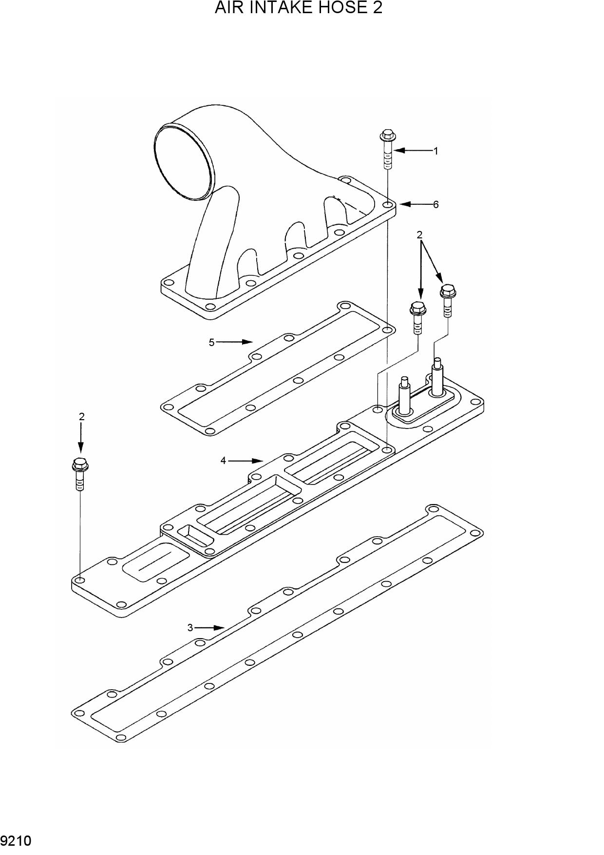 AIR INTAKE HOSE 2