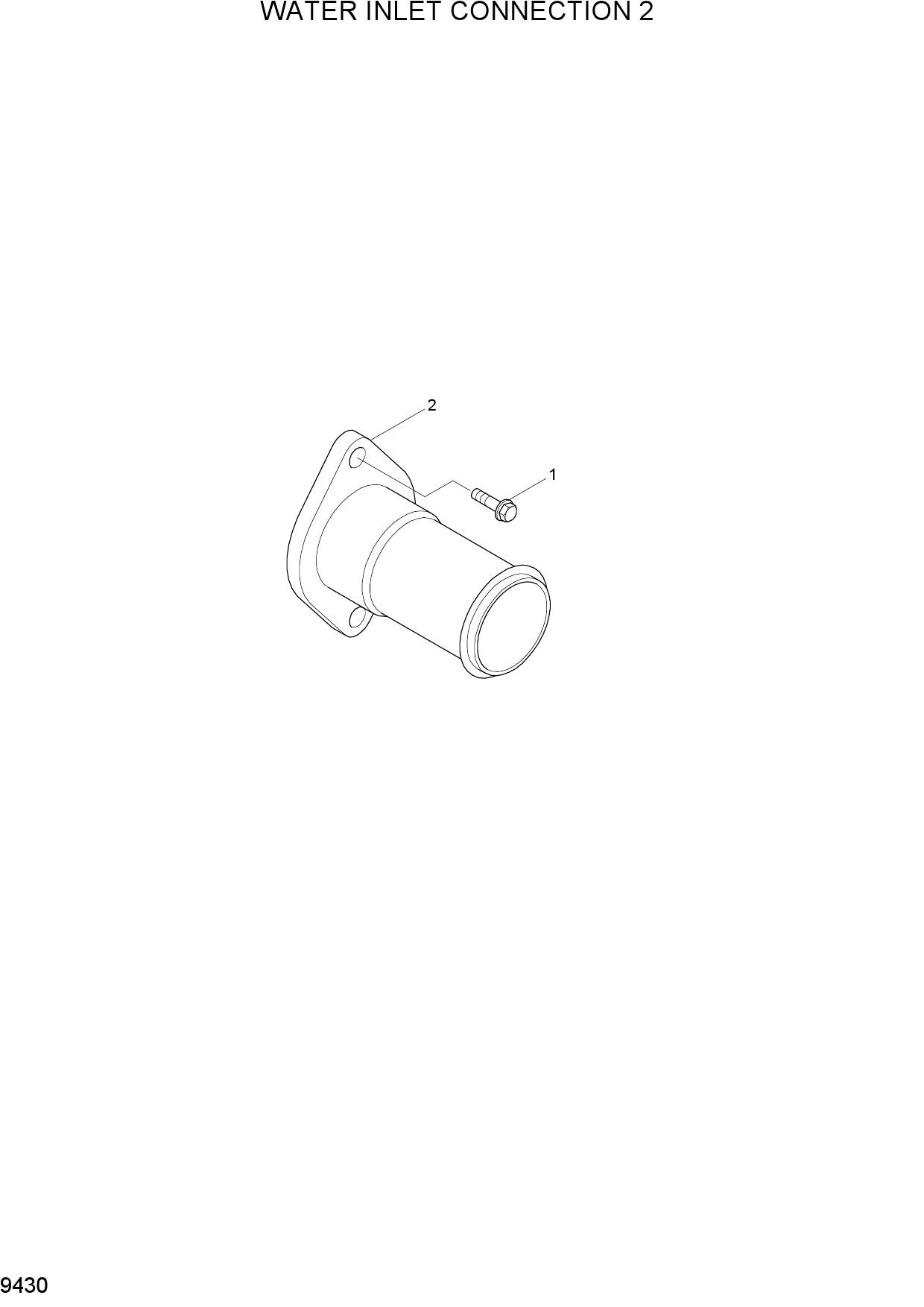 WATER INLET CONNECTION 2