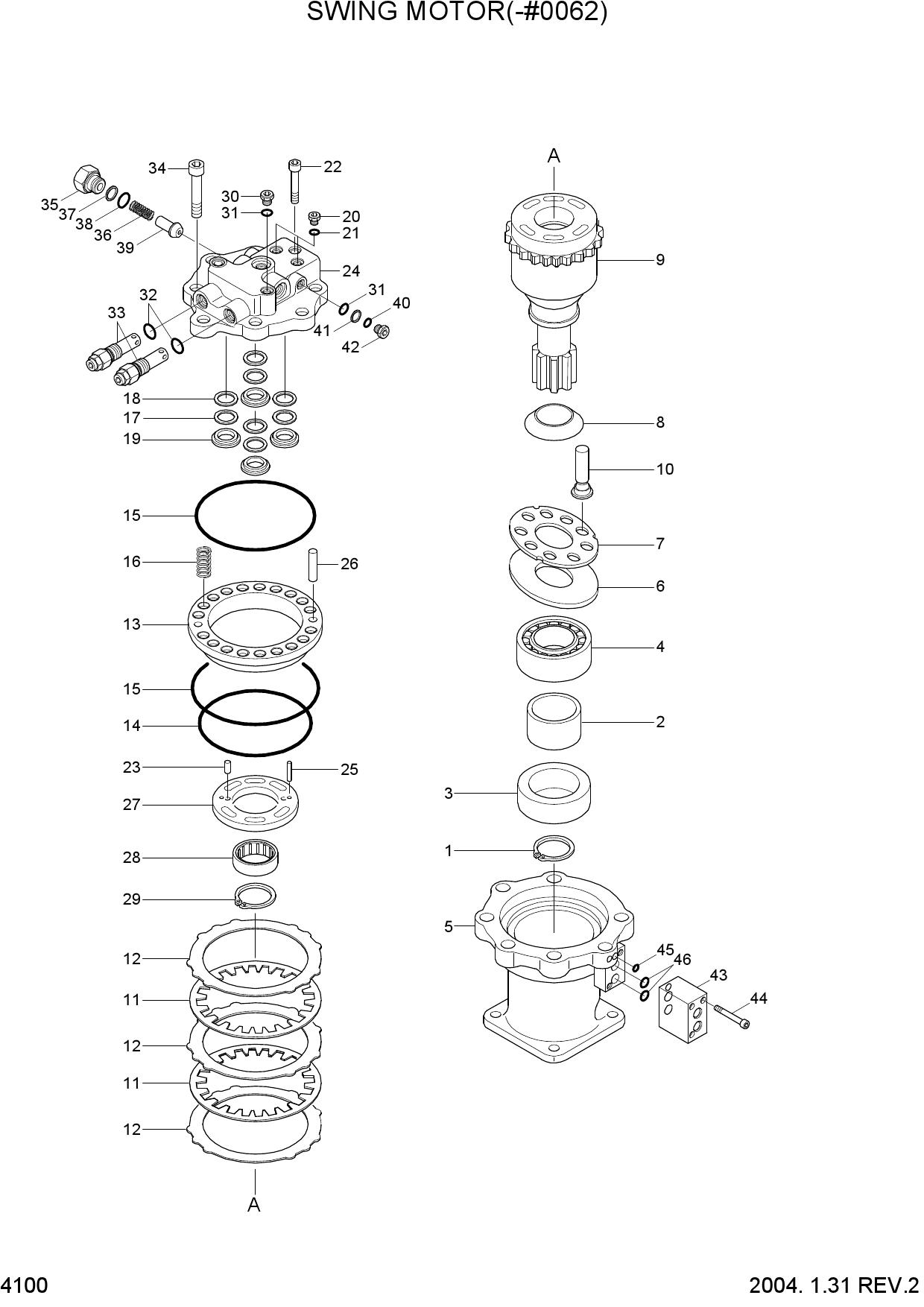 SWING MOTOR(-#0062)