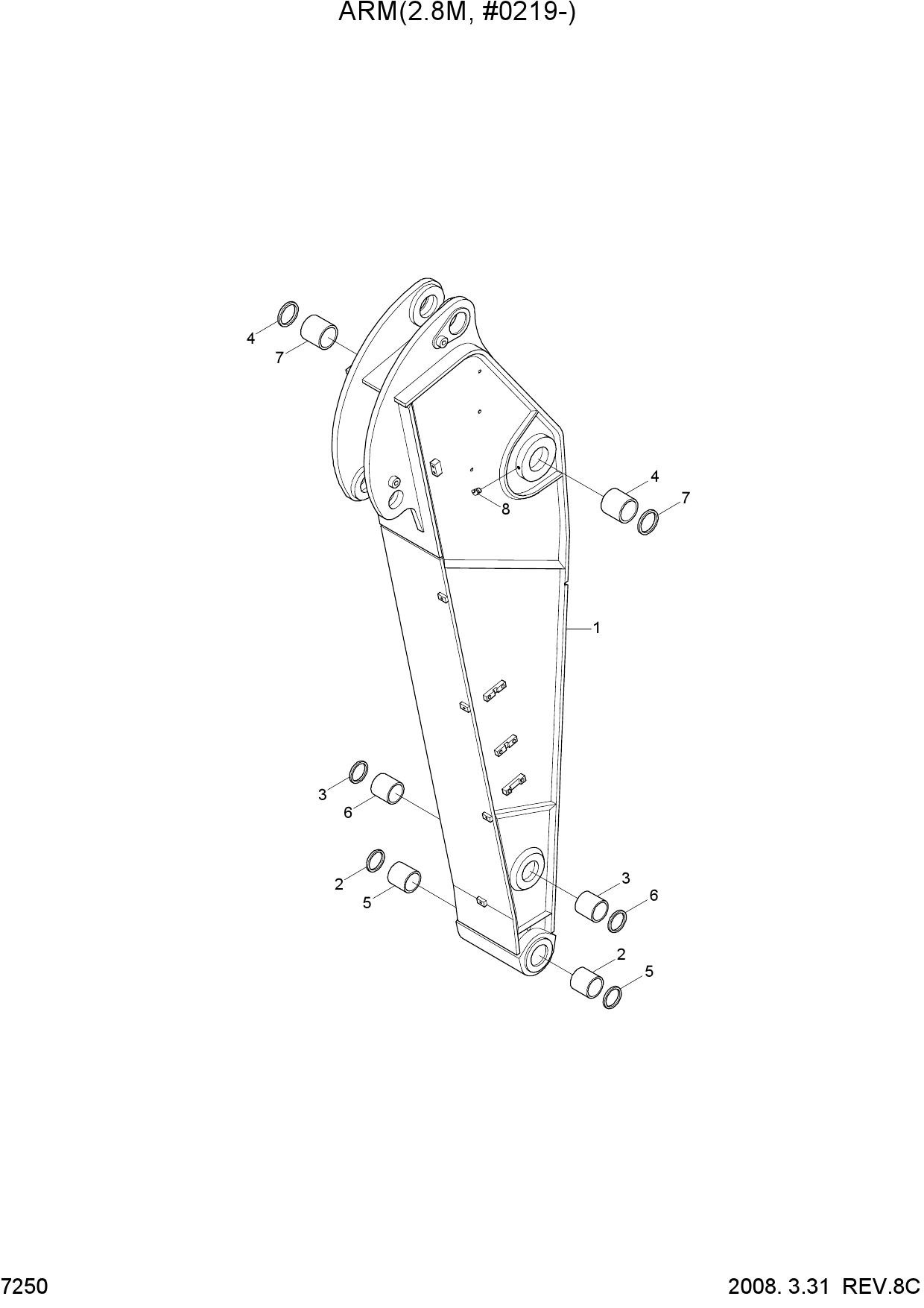 ARM(2.8M, #0129-)