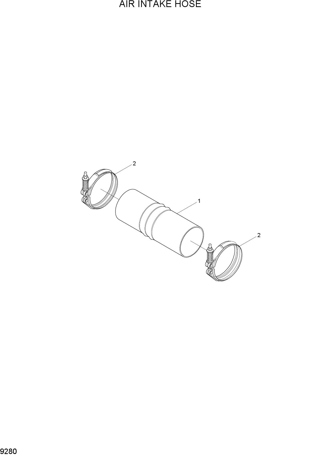 AIR INTAKE HOSE