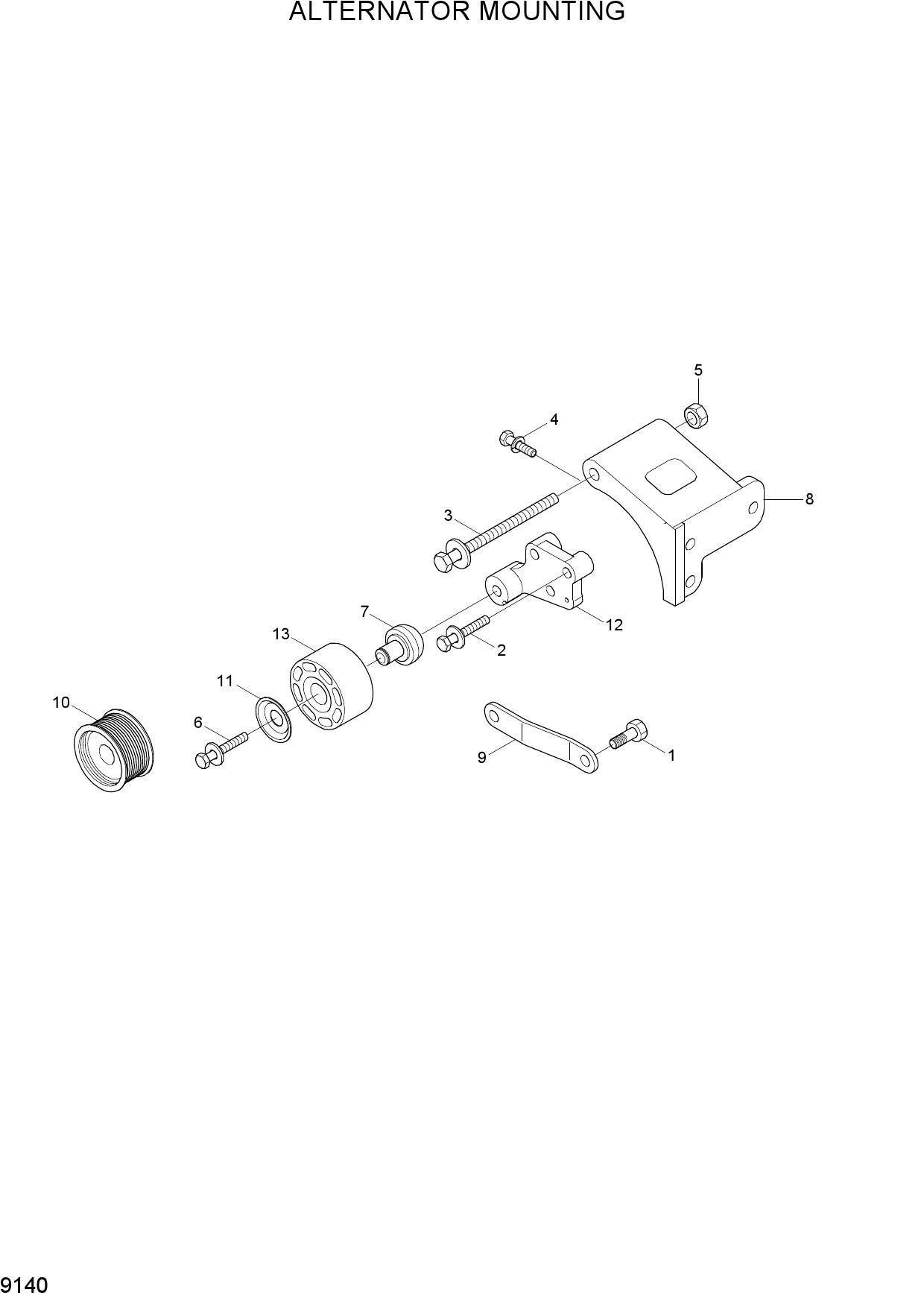 ALTERNATOR MOUNTING