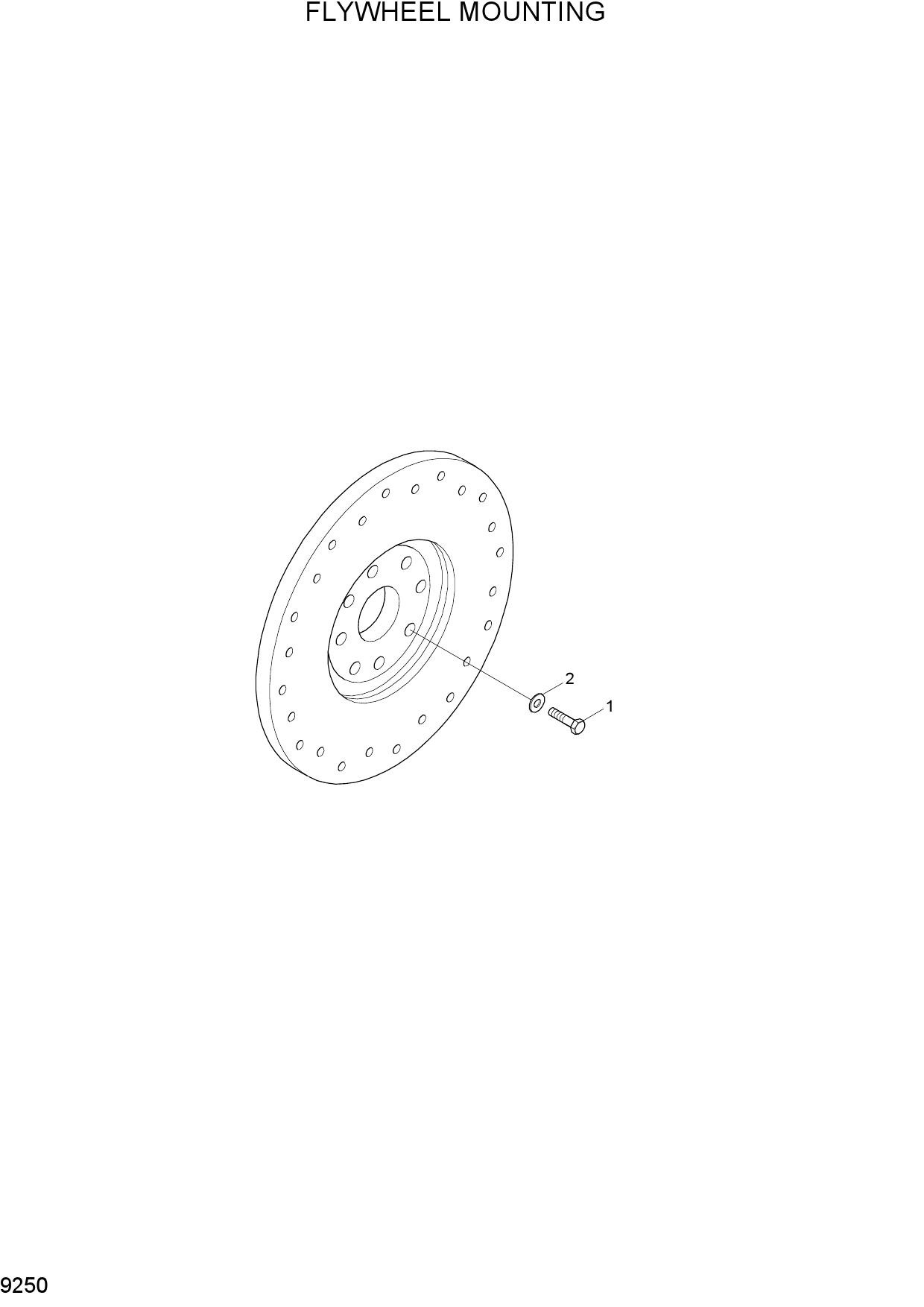 FLYWHEEL MOUNTING