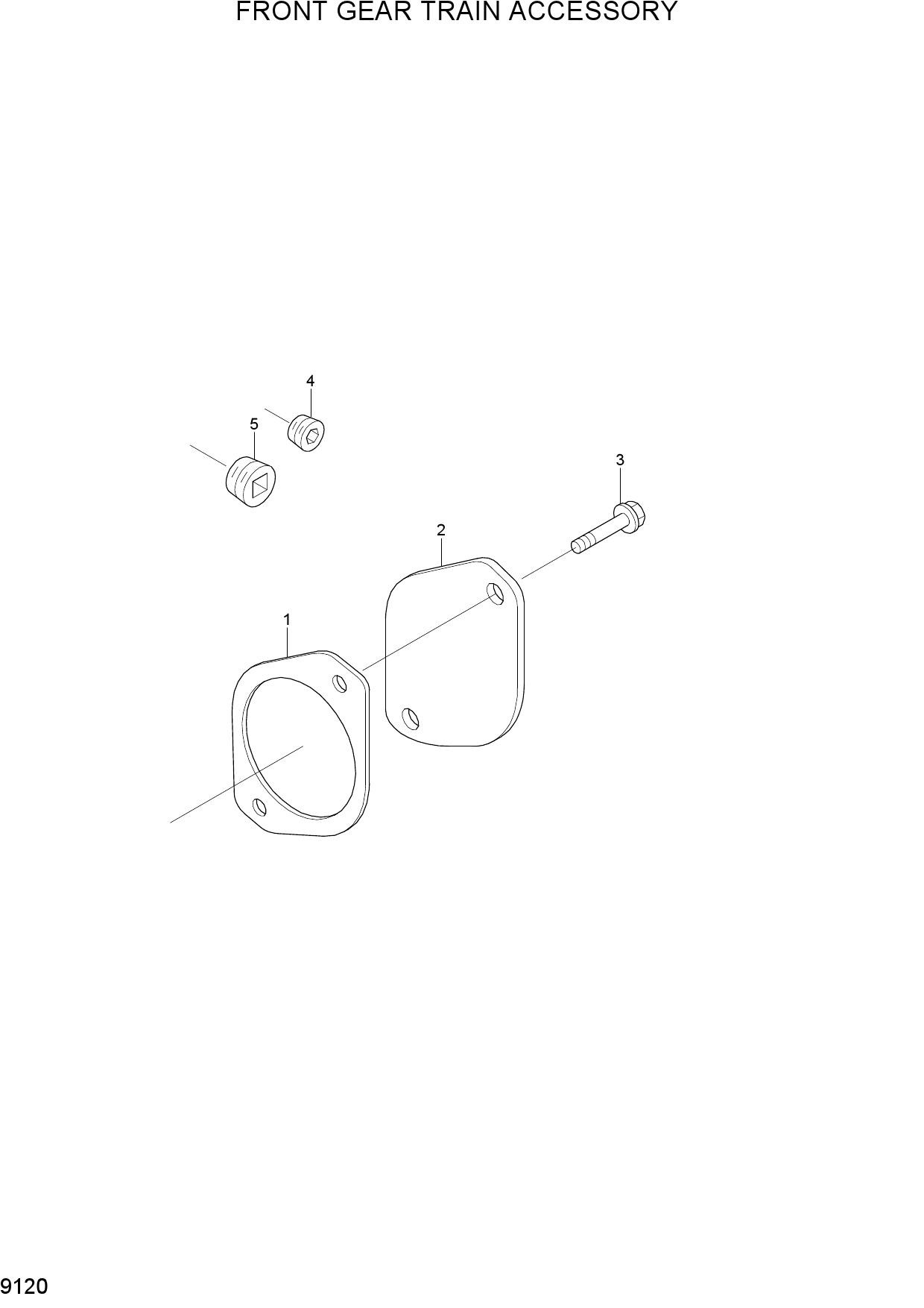 FRONT GEAR TRAIN ACCESSORY