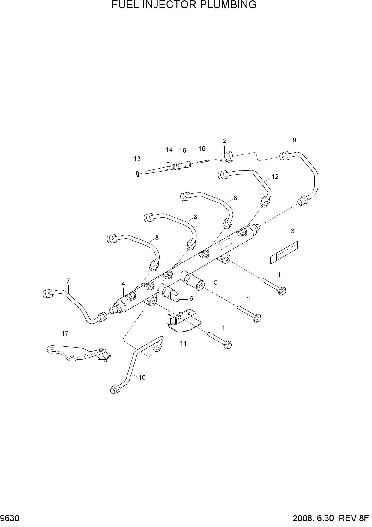 FUEL INJECTOR PLUMBING