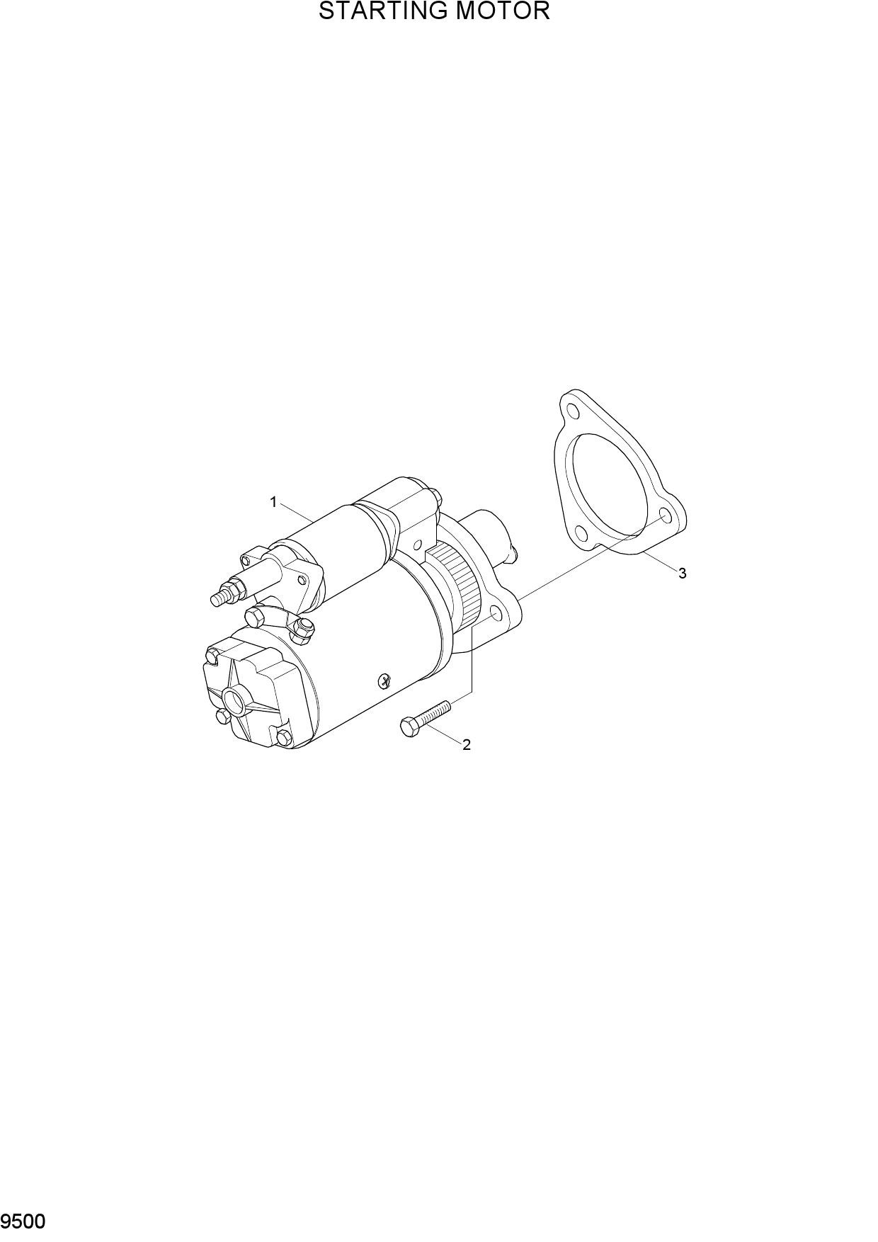 STARTING MOTOR