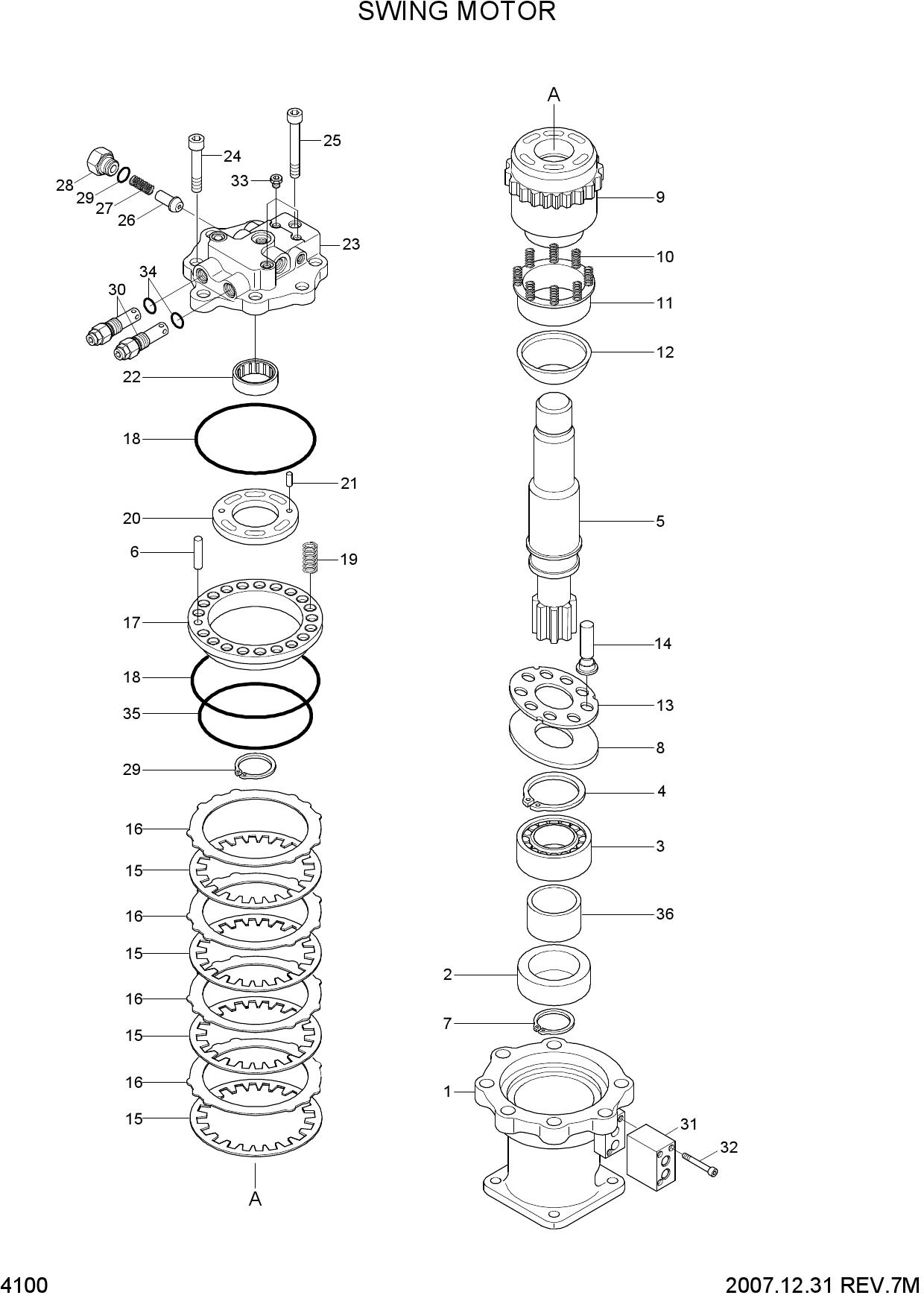 SWING MOTOR