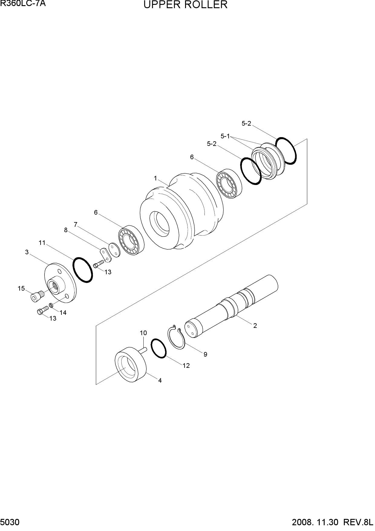 UPPER ROLLER