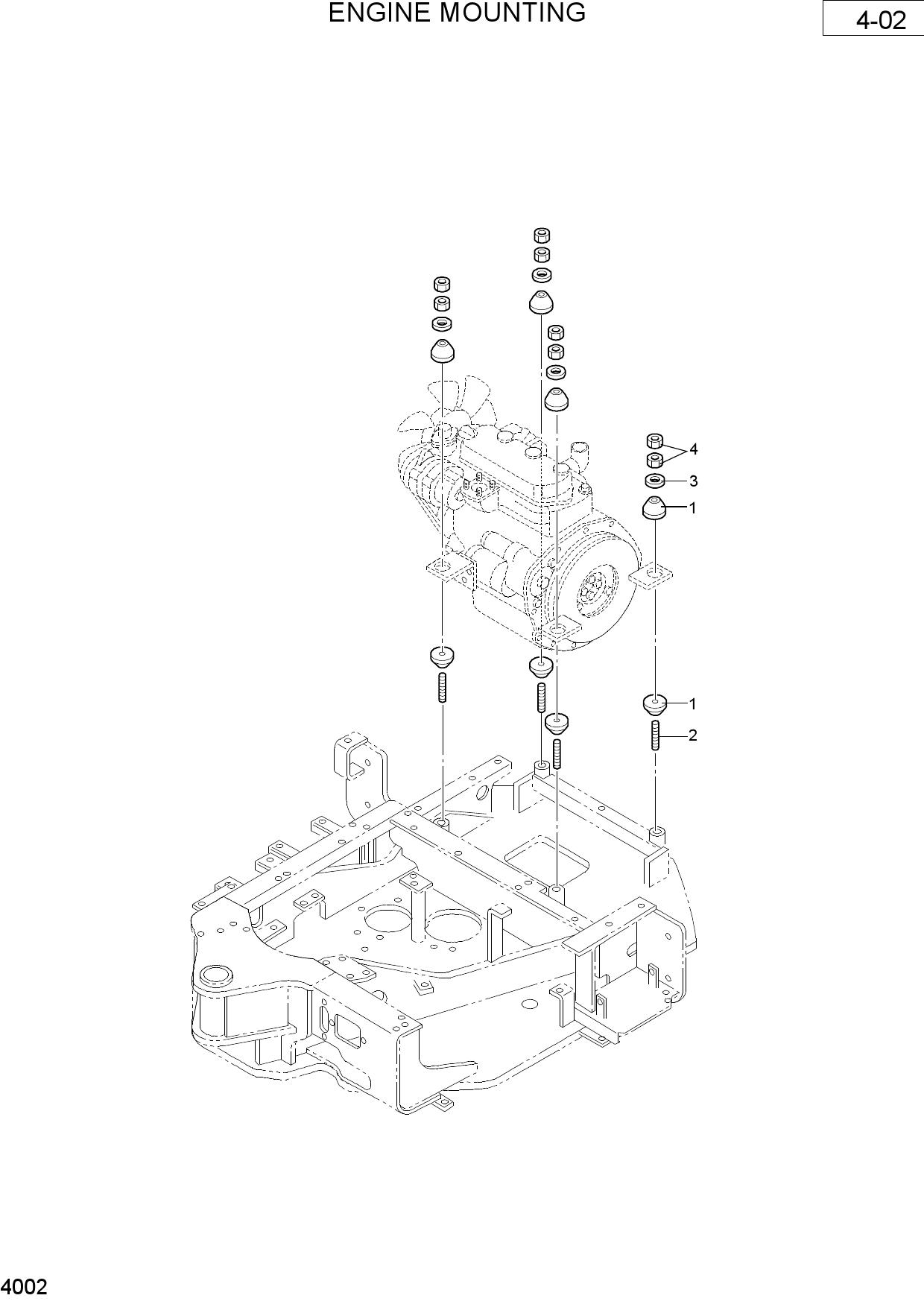 ENGINE MOUNTING