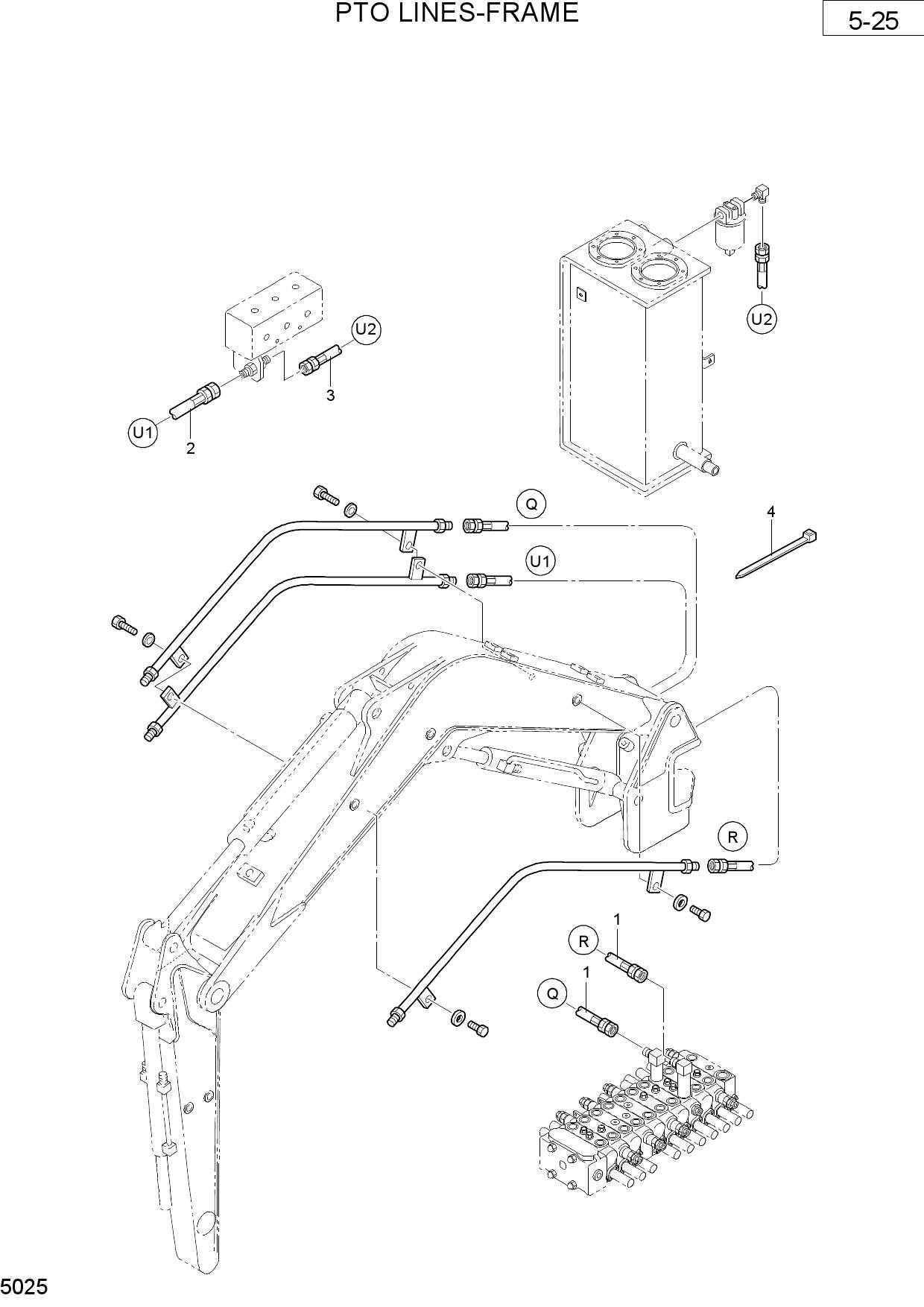 PTO LINES-FRAME