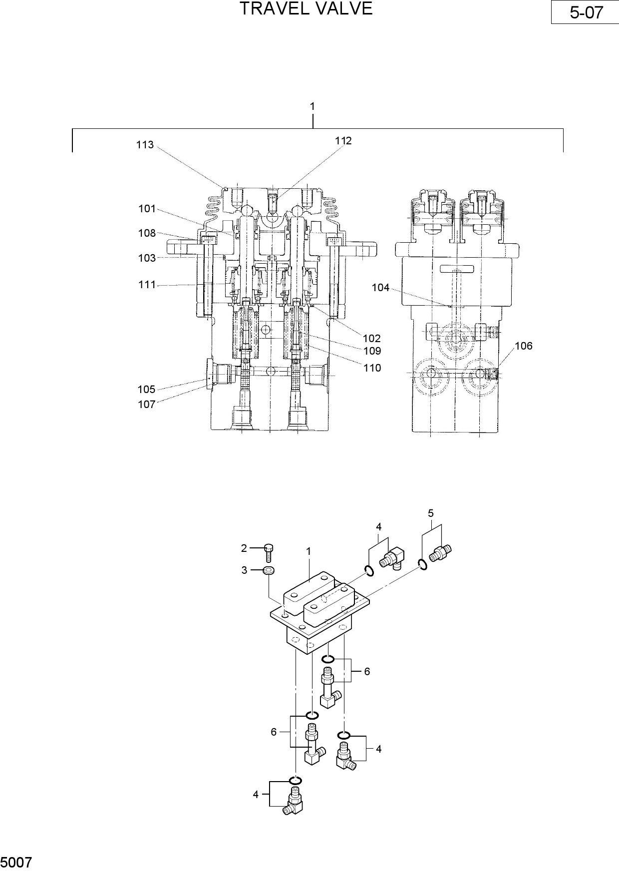 TRAVEL VALVE
