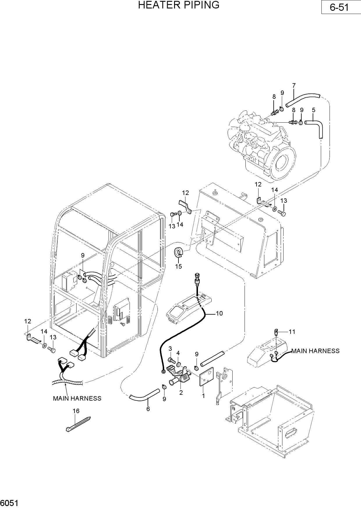 HEATER PIPING
