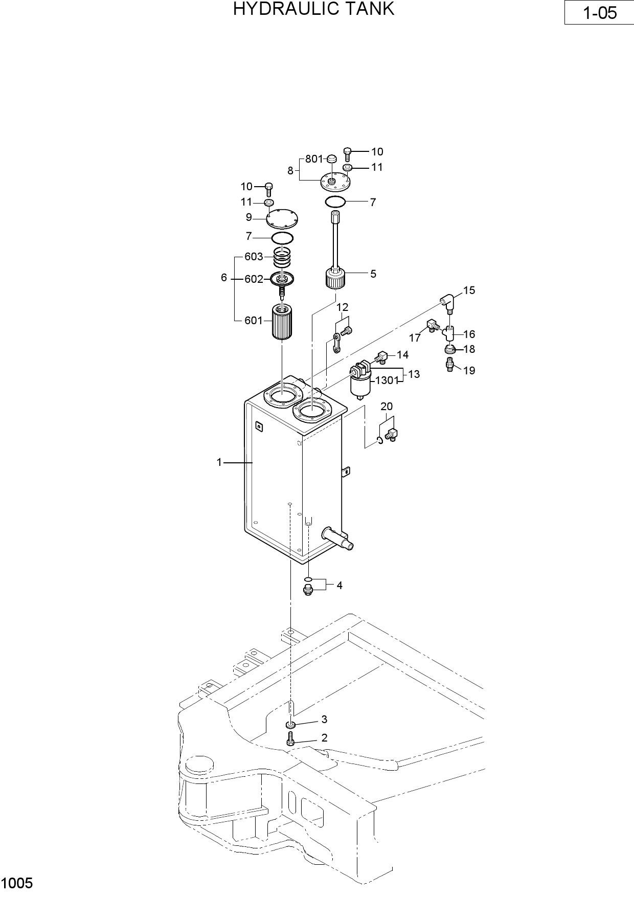 HYDRAULIC TANK
