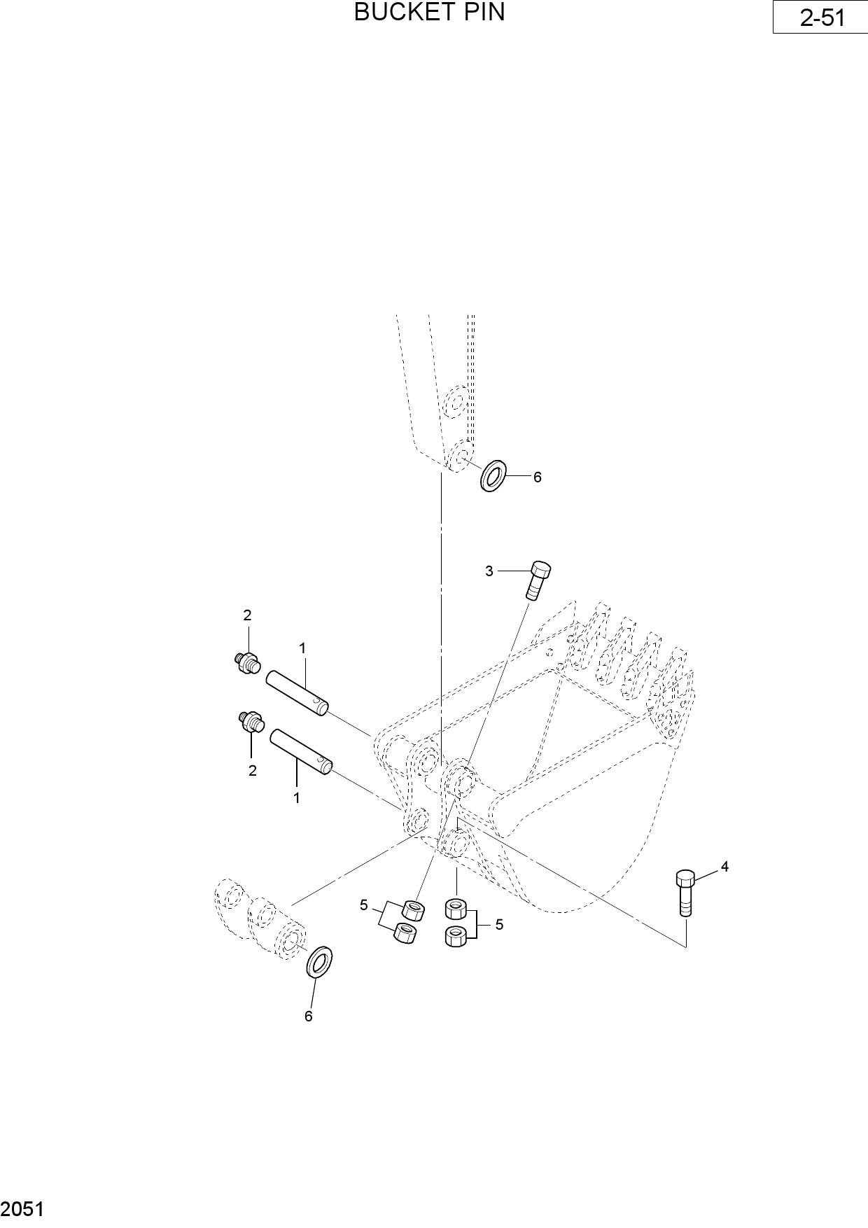 BUCKET PIN