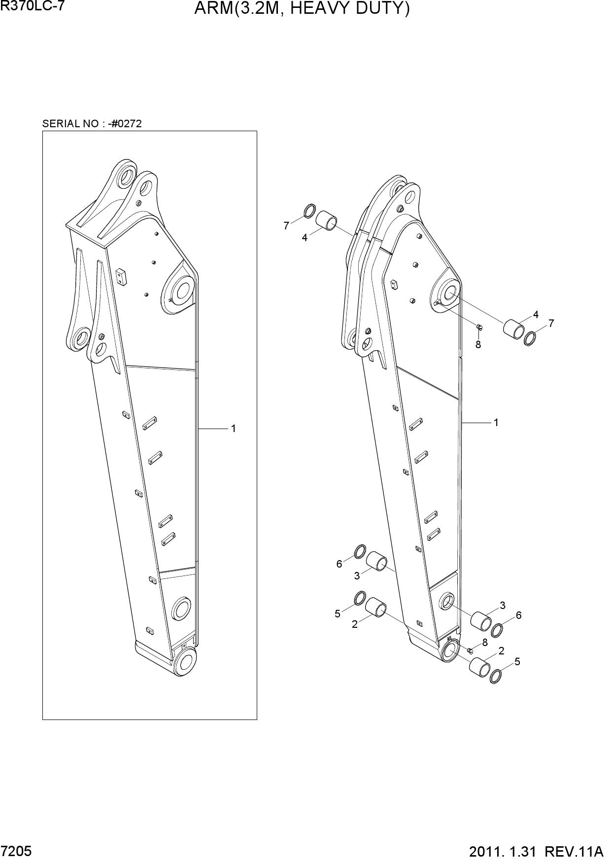 ARM(3.2M, HEAVY DUTY)
