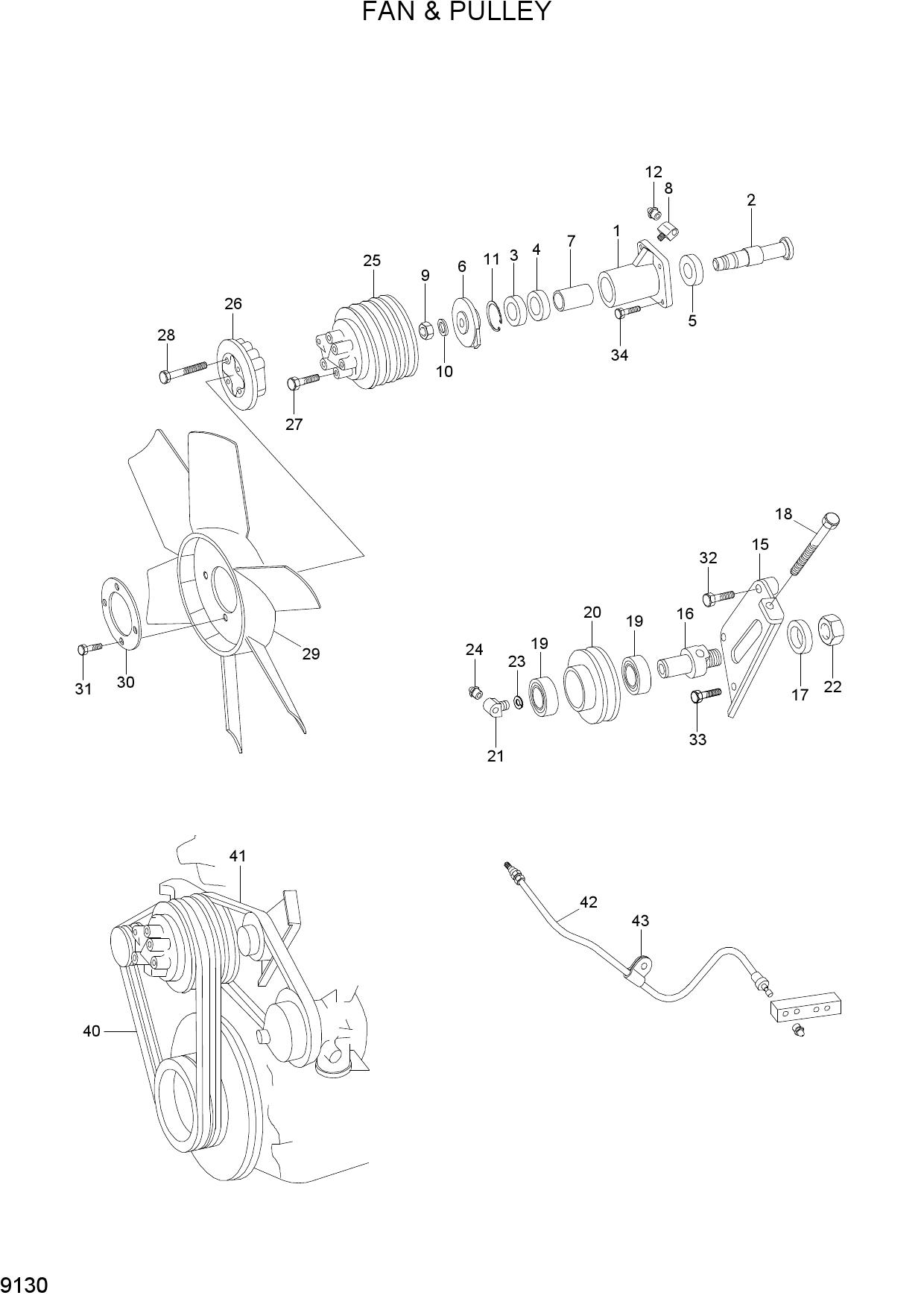 FAN & PULLEY