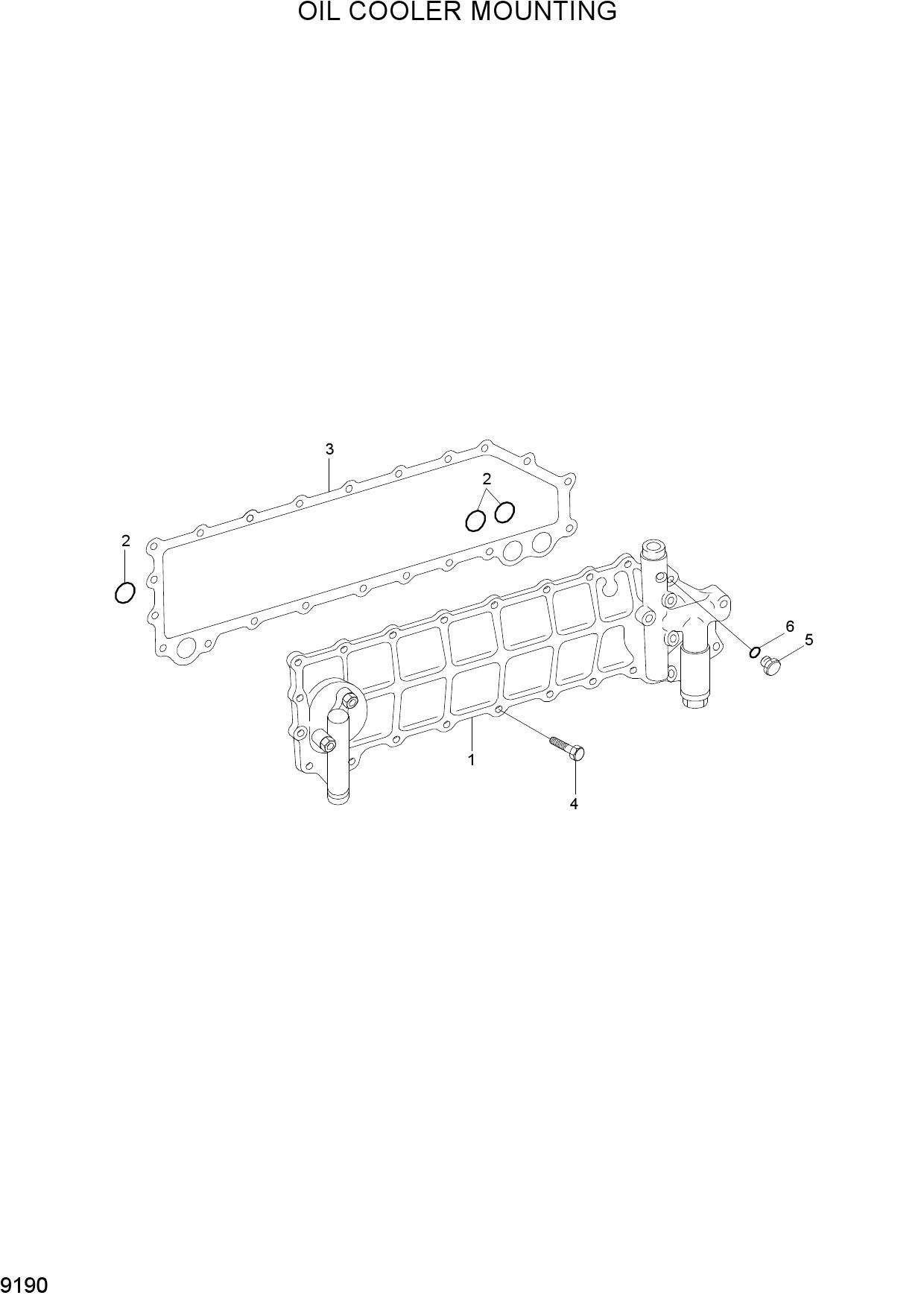 OIL COOLER MOUNTING
