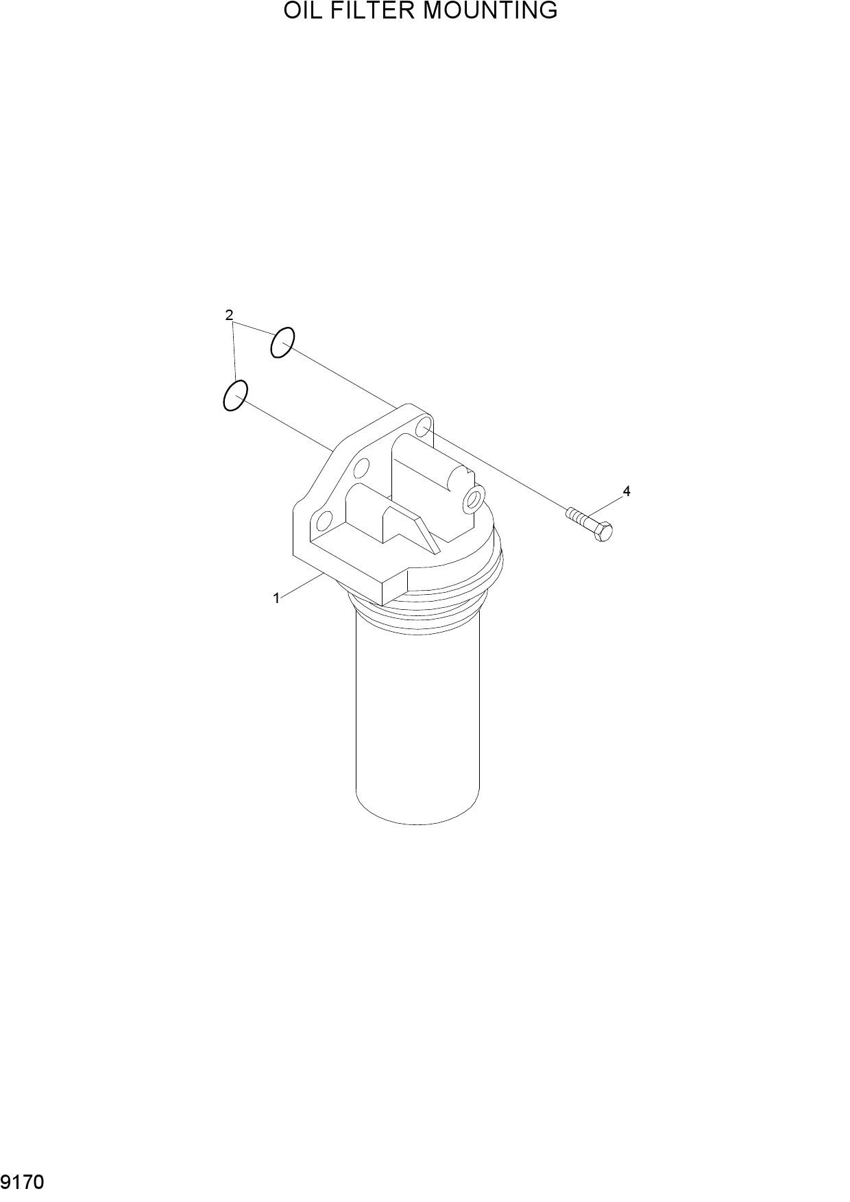 OIL FILTER MOUNTING